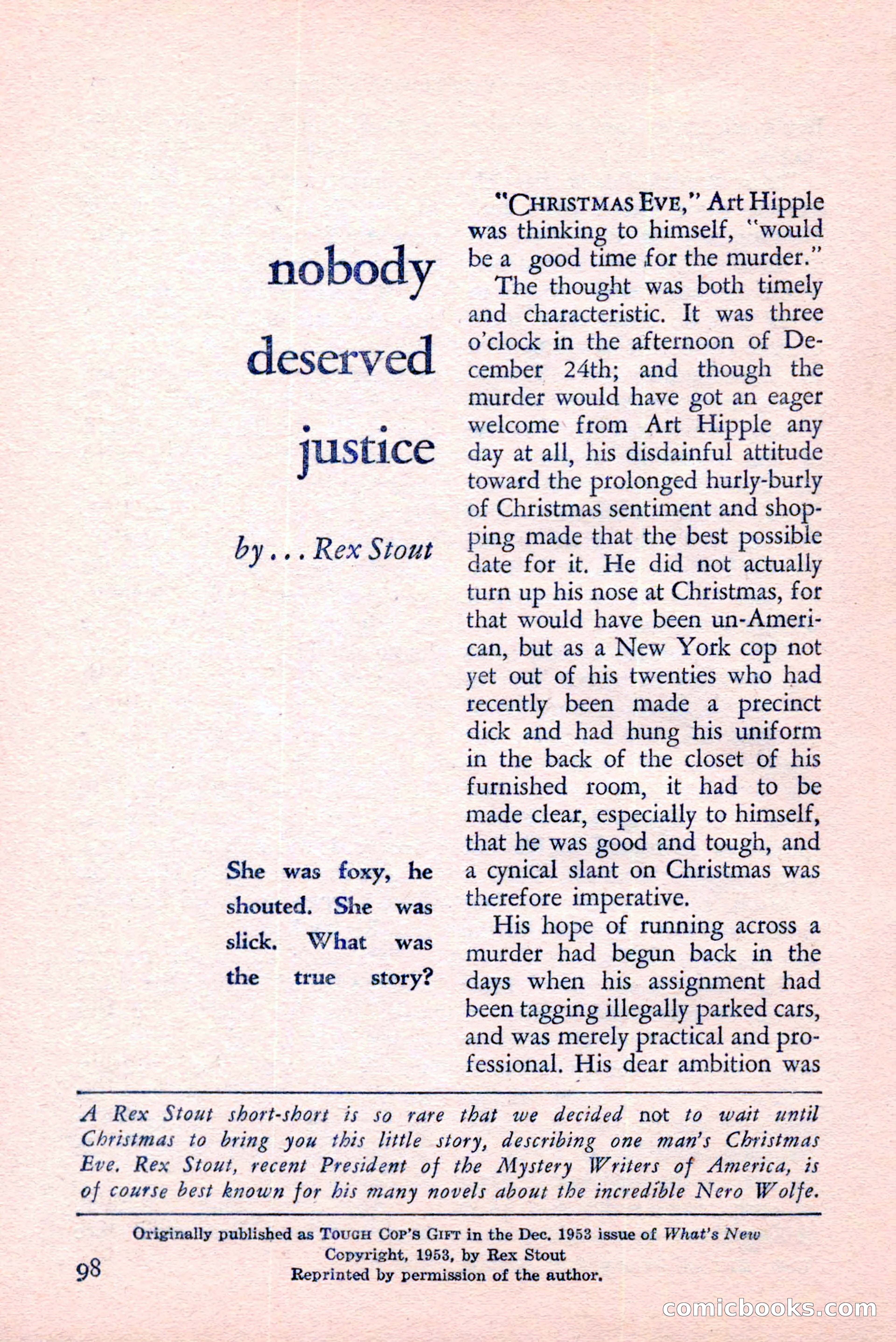 The Saint Mystery Magazine, August 1959 — page 100 of 132