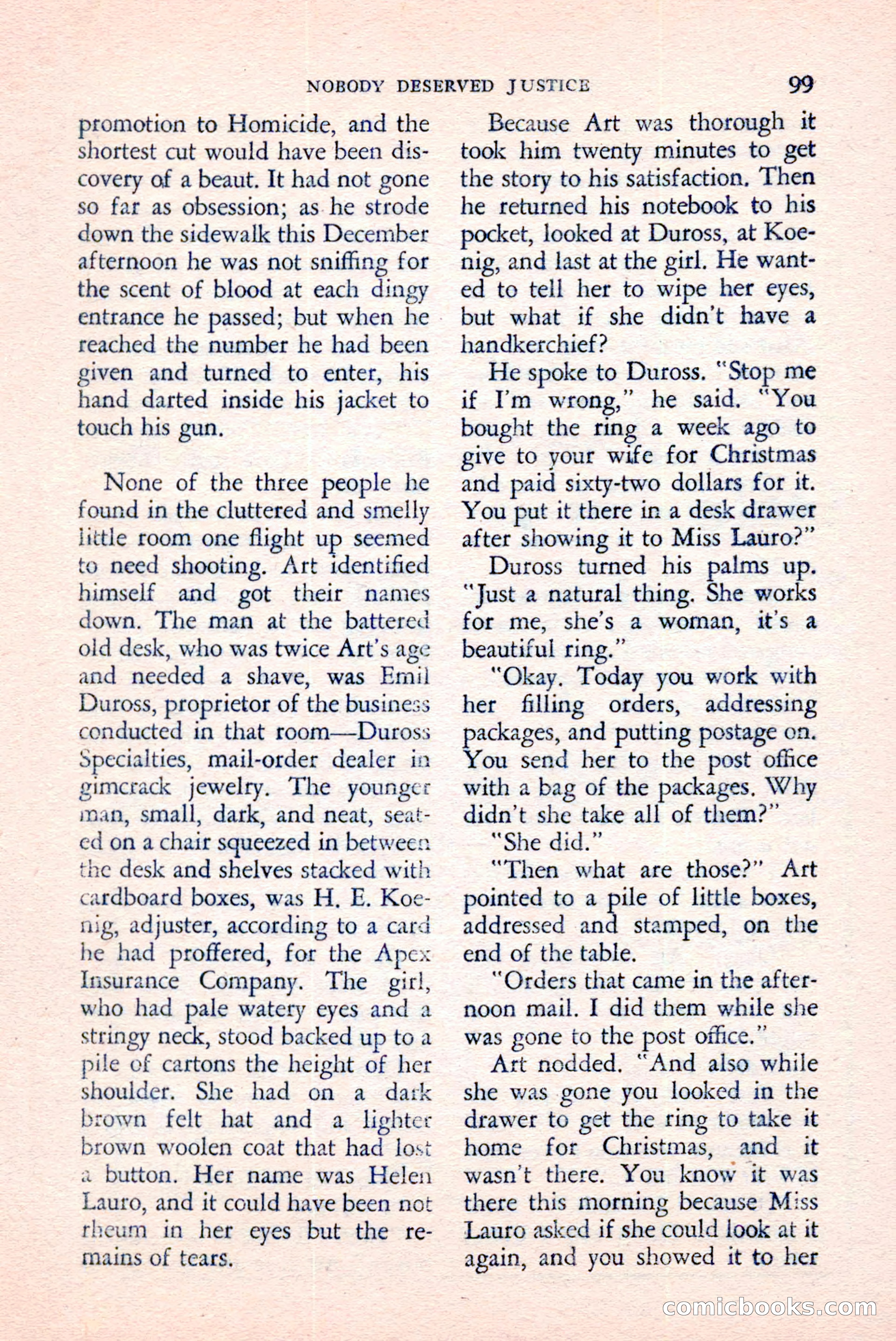 The Saint Mystery Magazine, August 1959 — page 101 of 132
