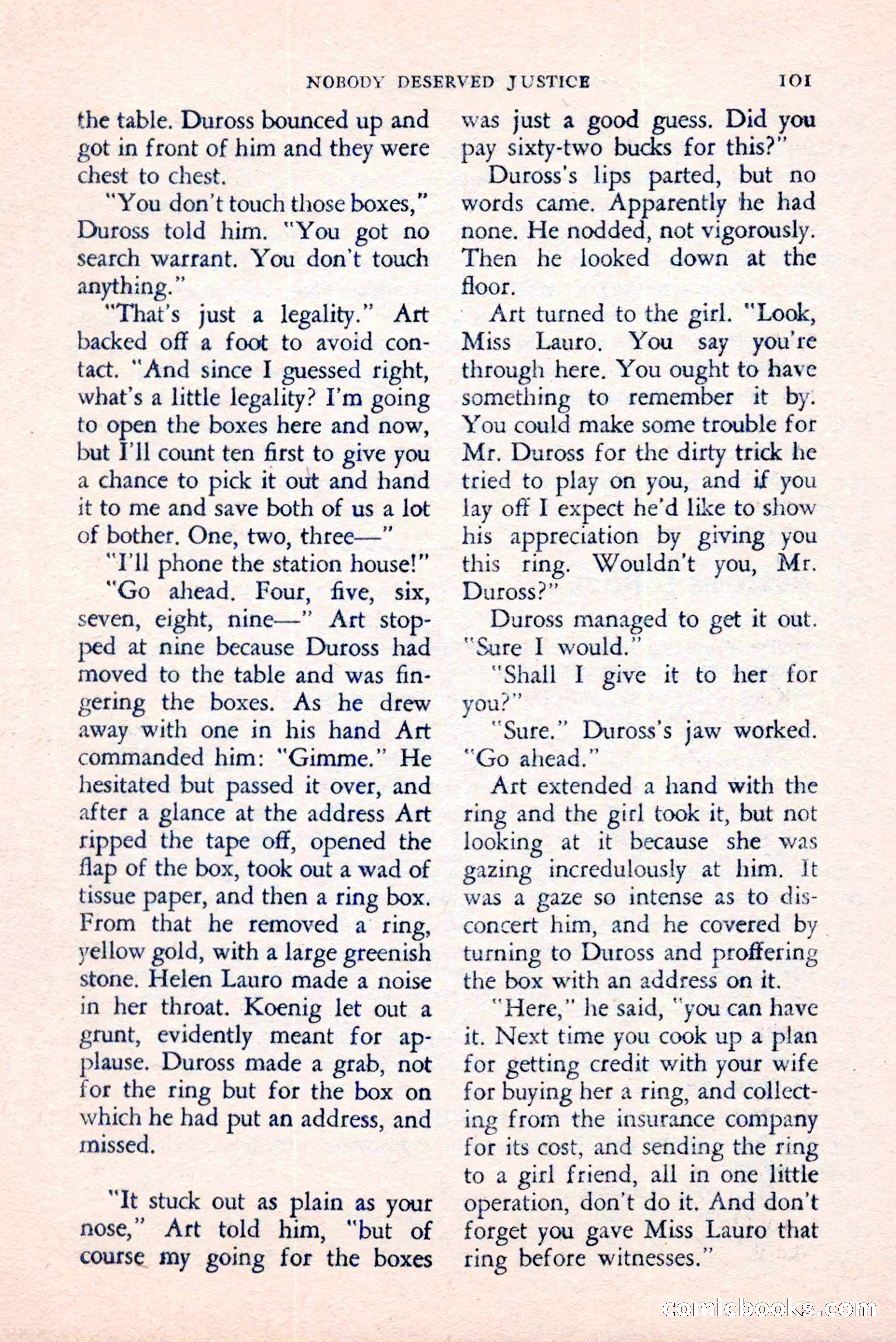 The Saint Mystery Magazine, August 1959 — page 103 of 132