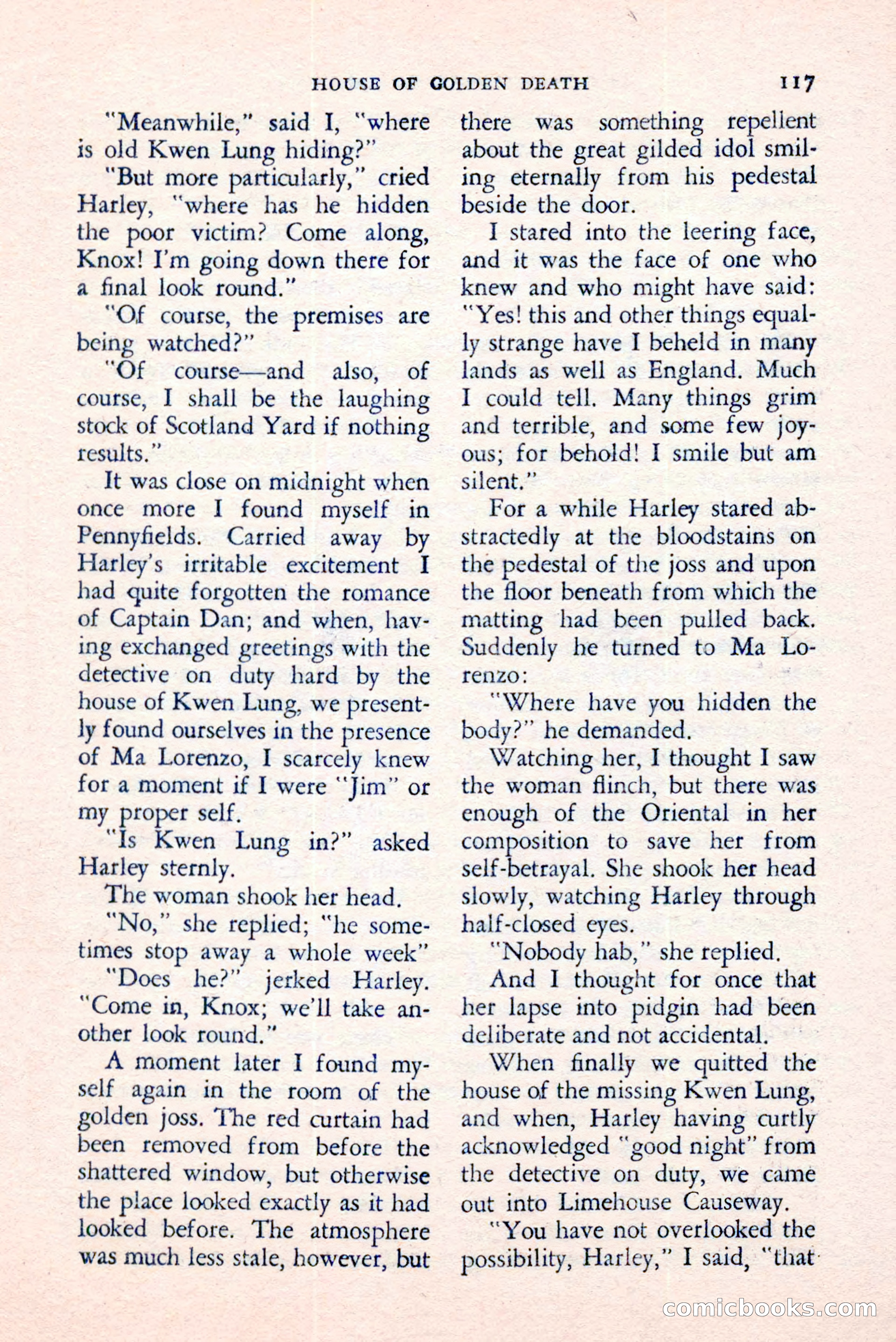 The Saint Mystery Magazine, August 1959 — page 119 of 132
