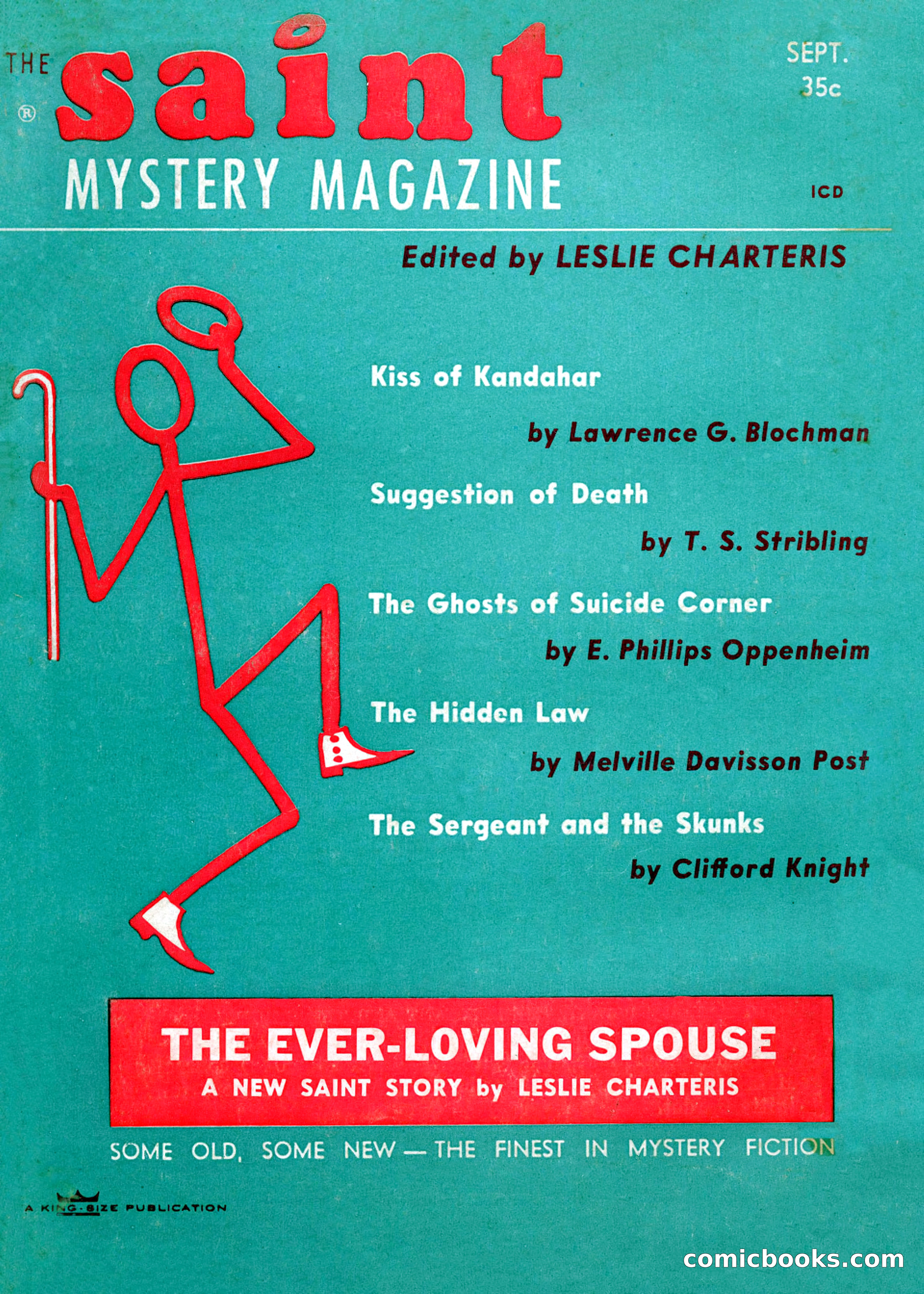 The Saint Mystery Magazine, September 1959