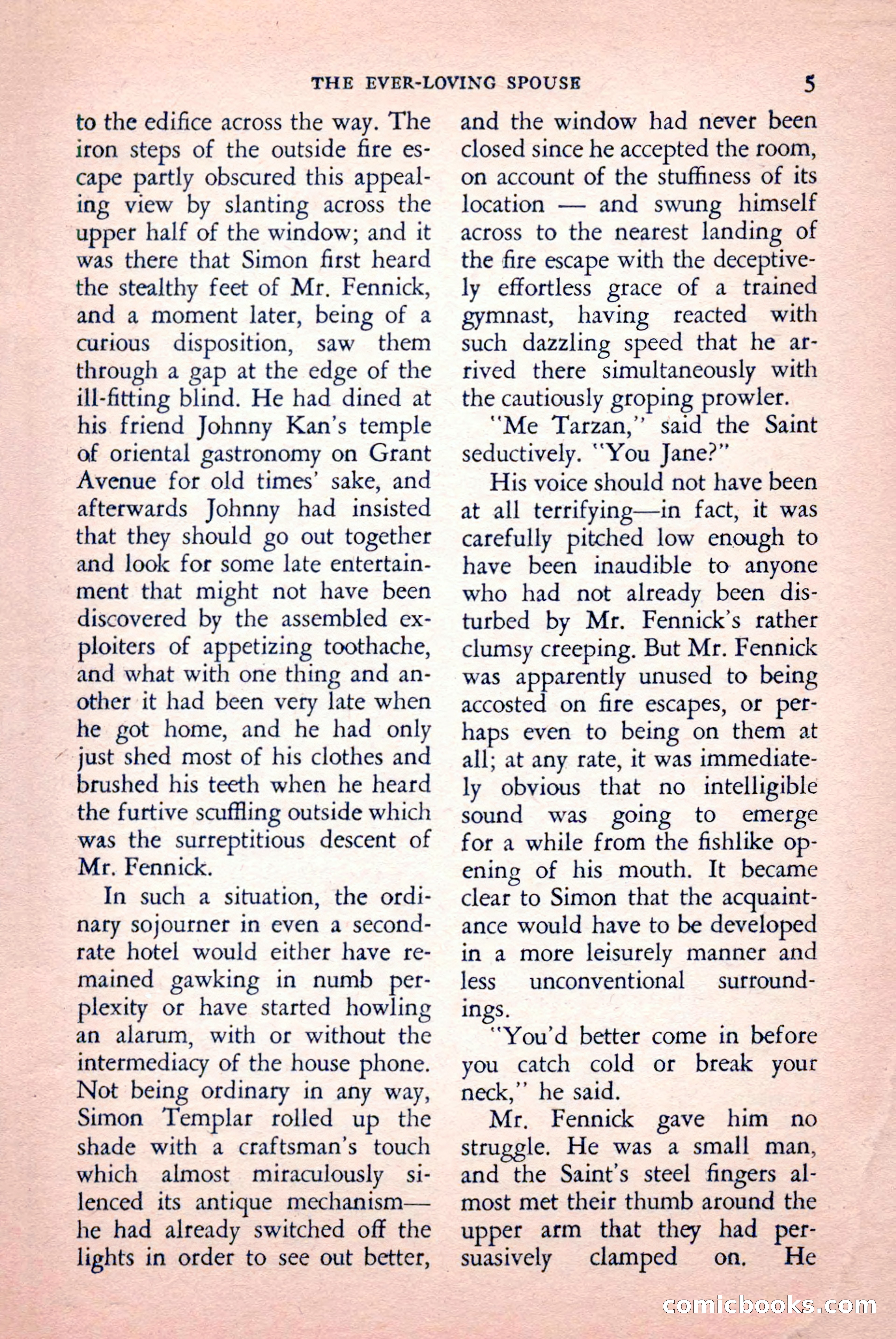 The Saint Mystery Magazine, September 1959 — page 7 of 132