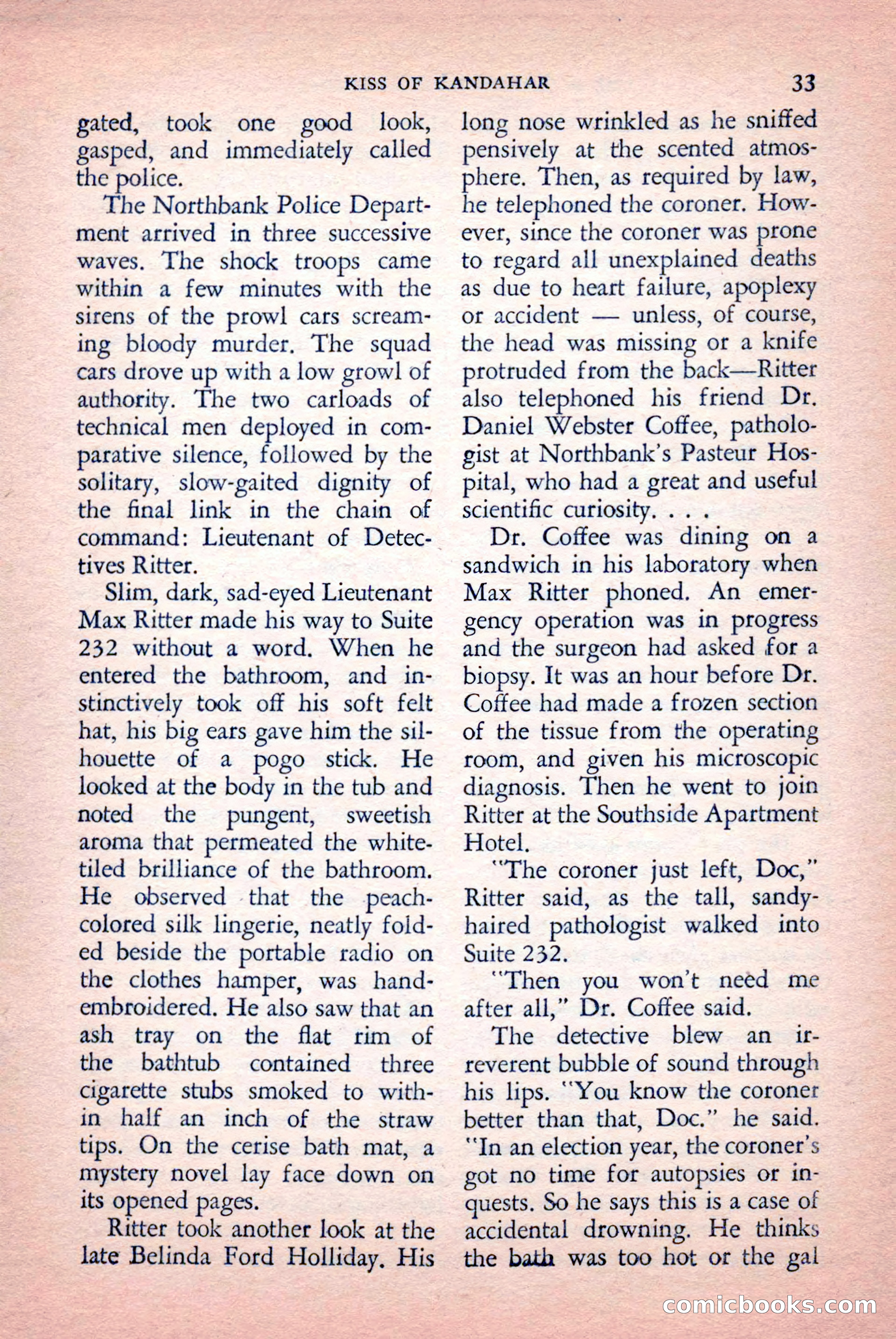 The Saint Mystery Magazine, September 1959 — page 35 of 132