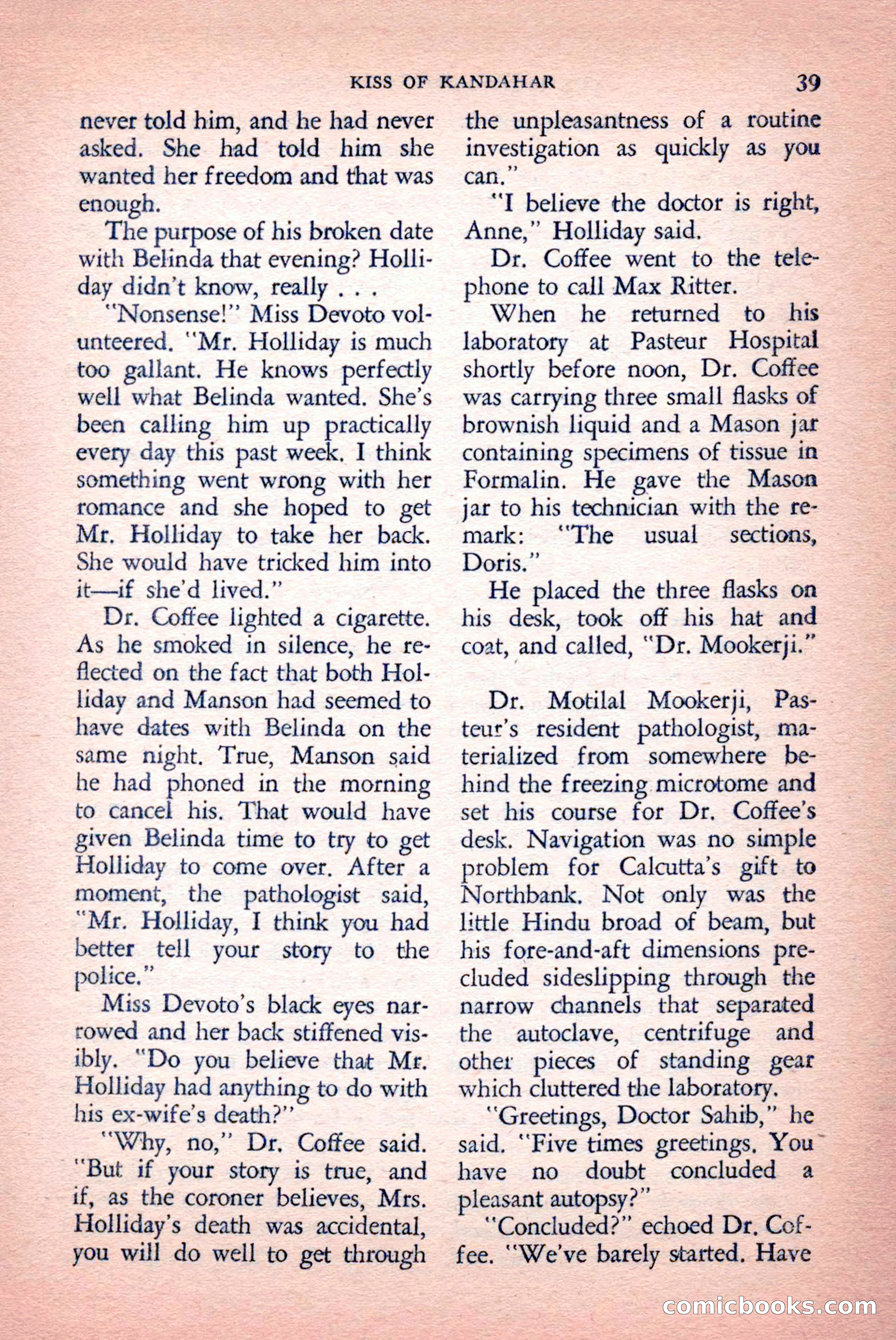 The Saint Mystery Magazine, September 1959 — page 41 of 132