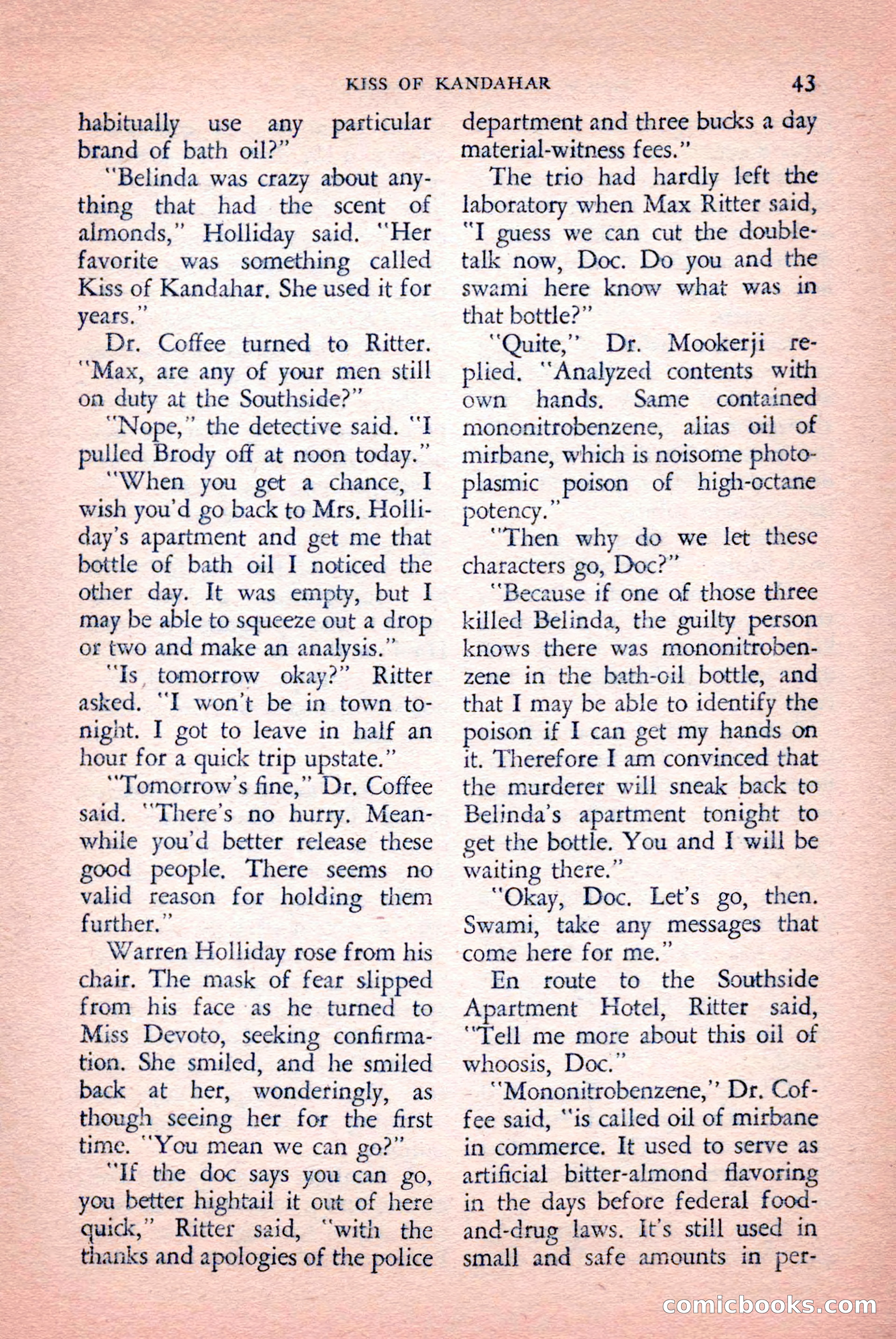 The Saint Mystery Magazine, September 1959 — page 45 of 132