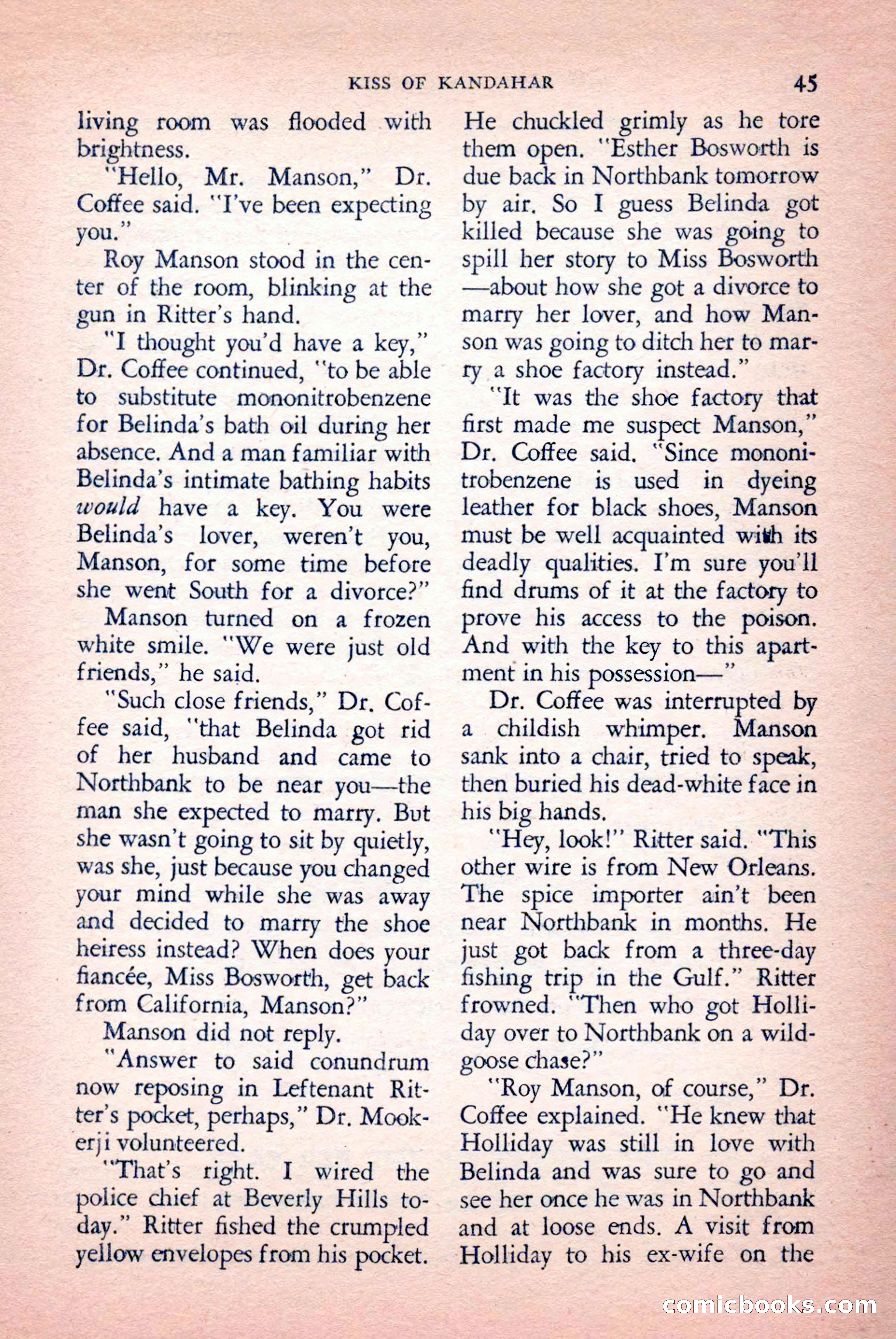 The Saint Mystery Magazine, September 1959 — page 47 of 132