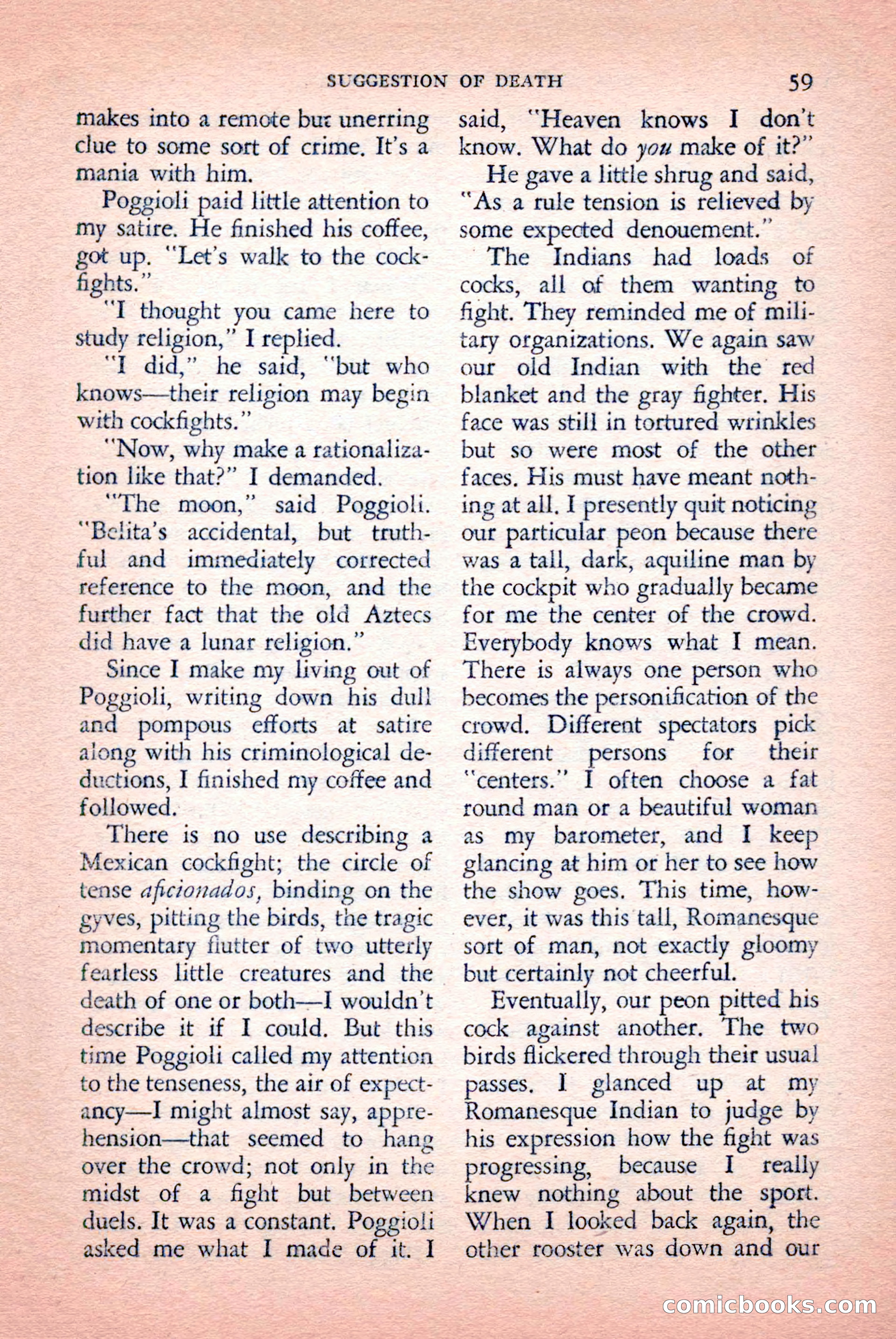 The Saint Mystery Magazine, September 1959 — page 61 of 132
