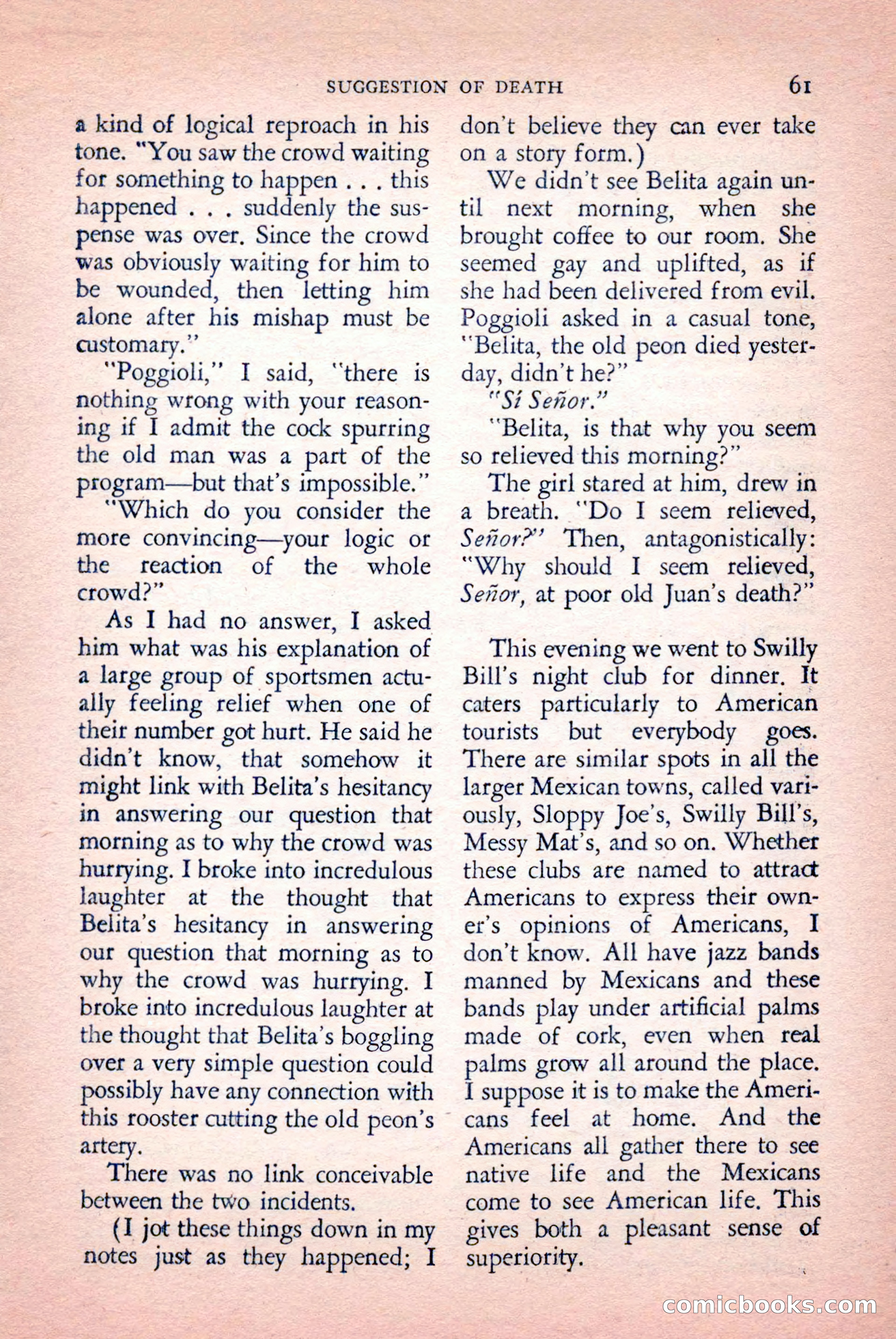 The Saint Mystery Magazine, September 1959 — page 63 of 132