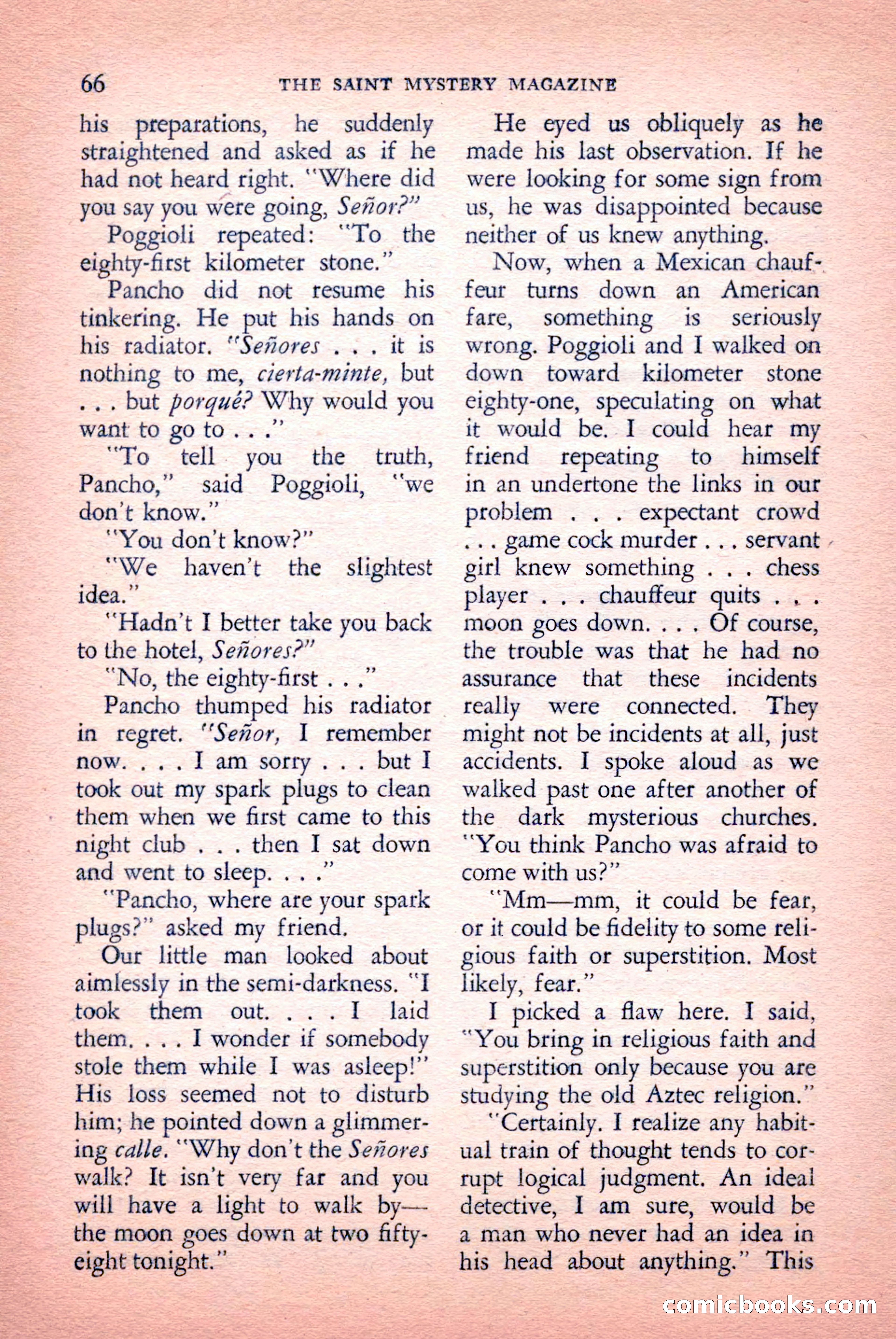 The Saint Mystery Magazine, September 1959 — page 68 of 132