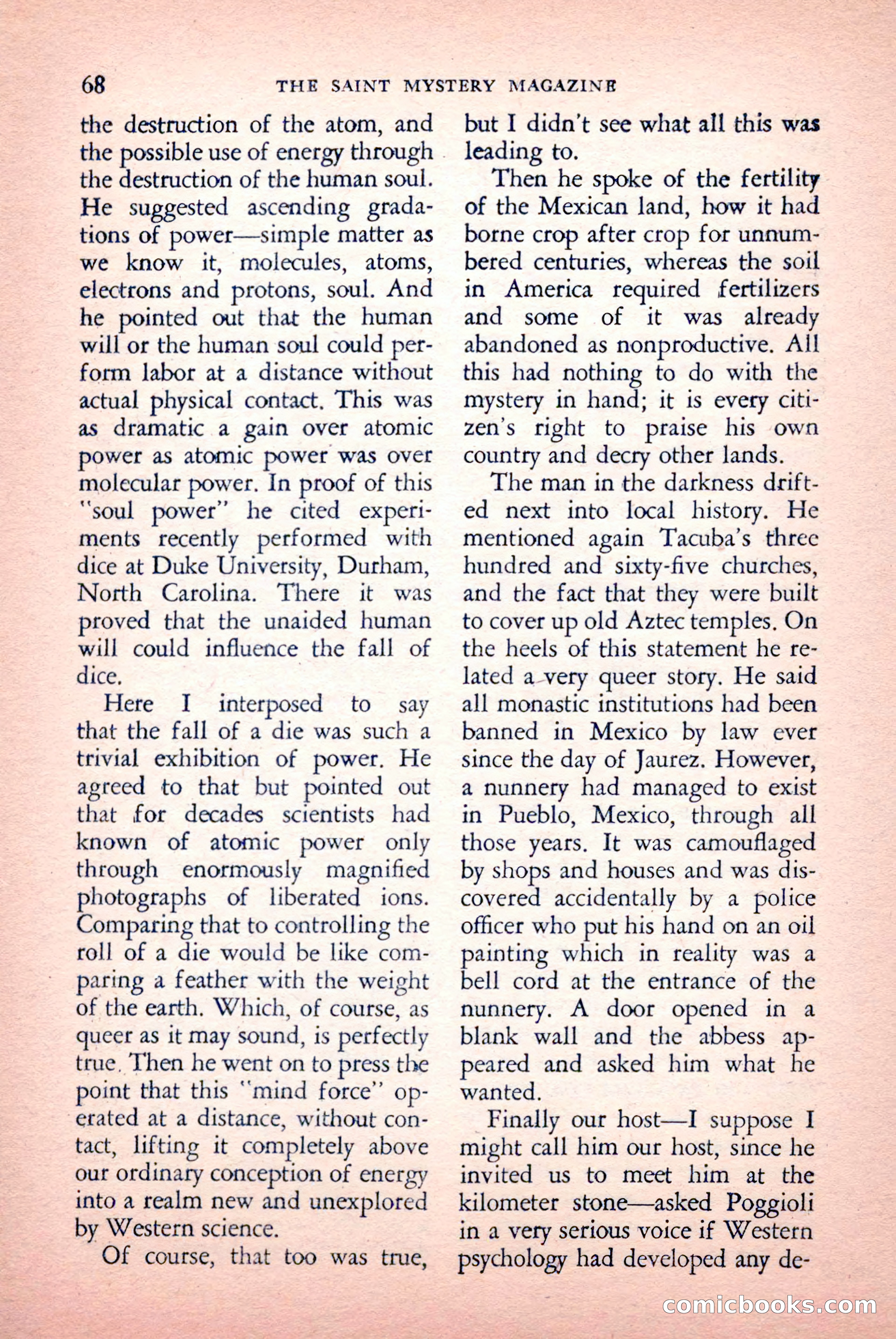 The Saint Mystery Magazine, September 1959 — page 70 of 132