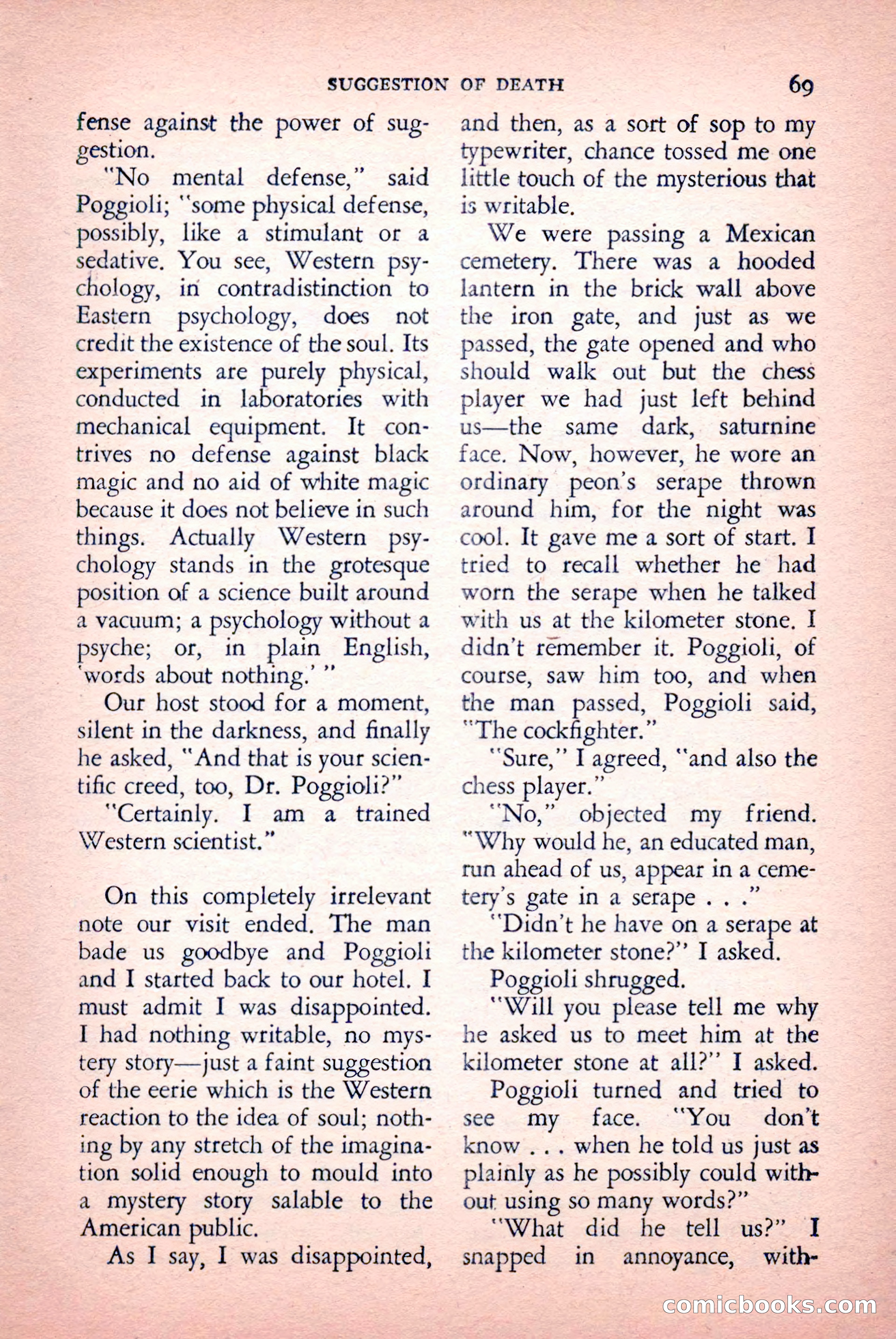 The Saint Mystery Magazine, September 1959 — page 71 of 132
