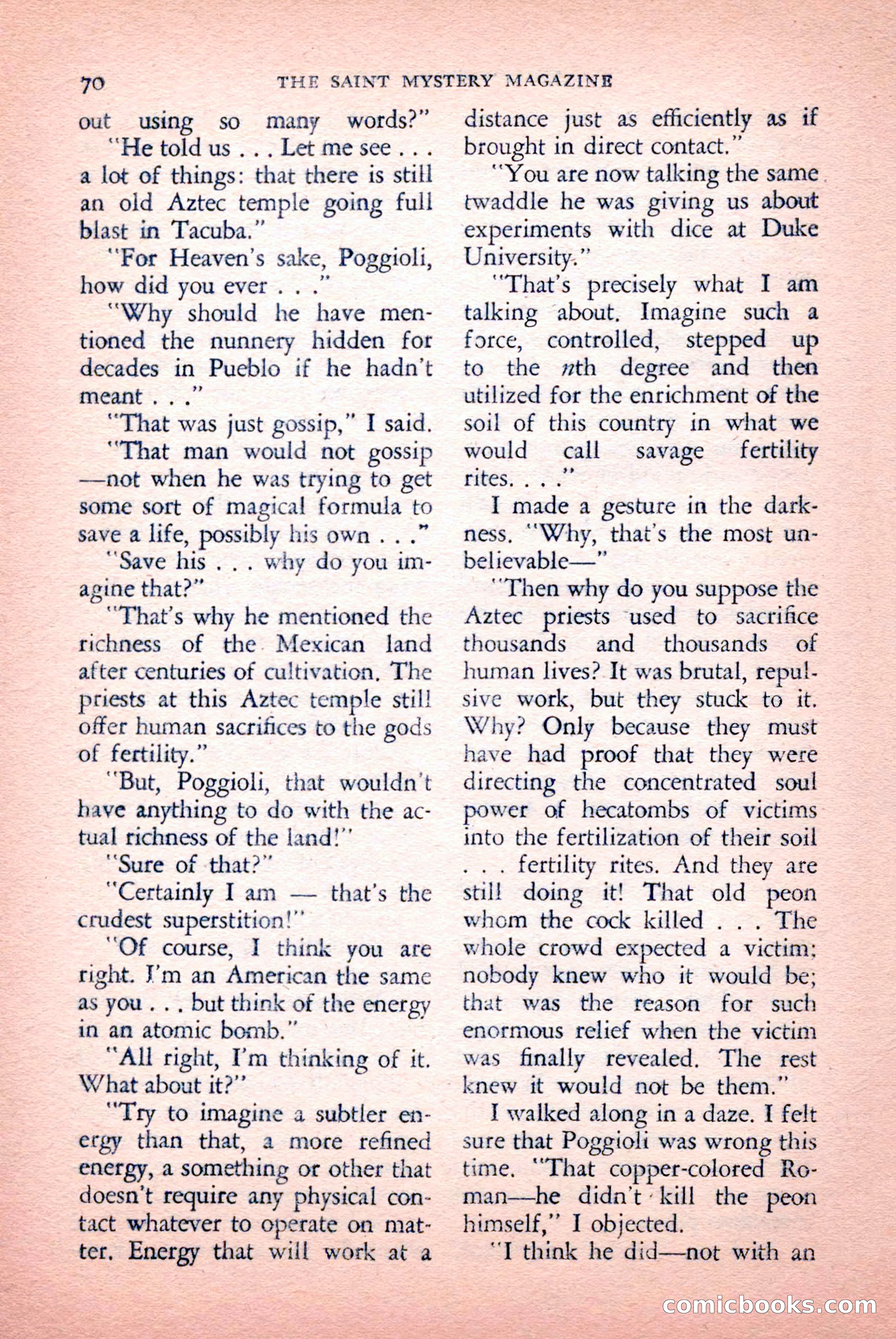 The Saint Mystery Magazine, September 1959 — page 72 of 132
