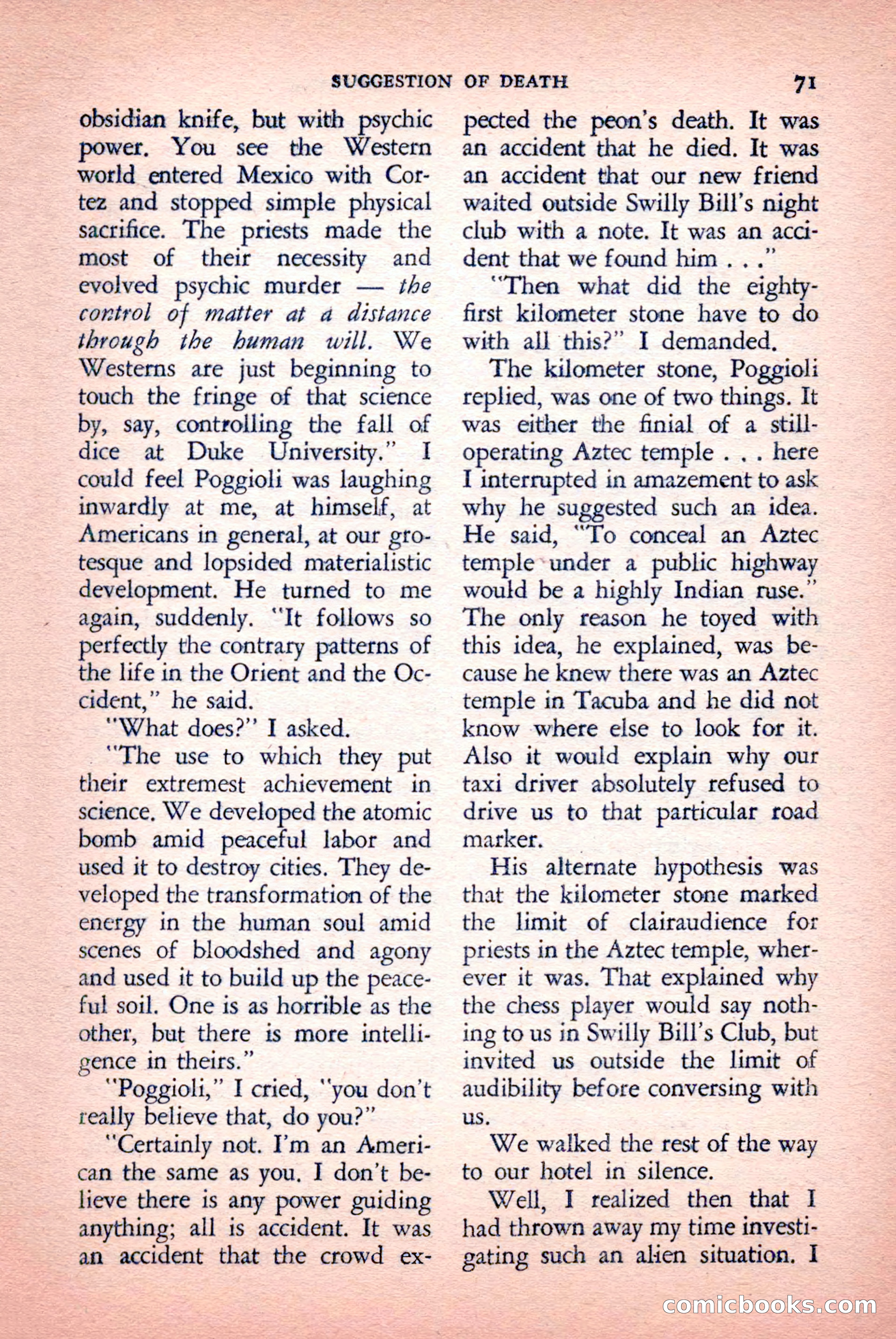 The Saint Mystery Magazine, September 1959 — page 73 of 132