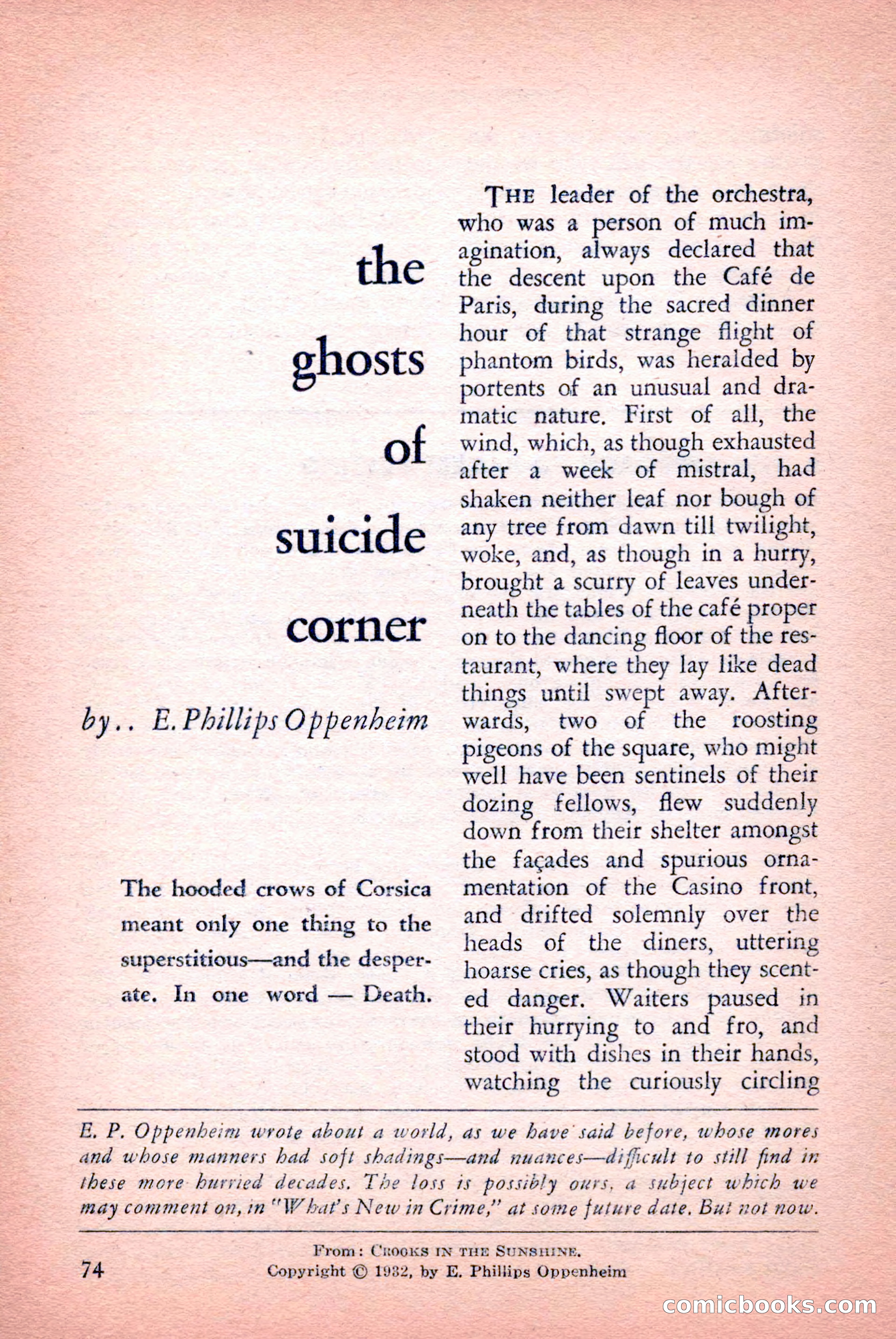 The Saint Mystery Magazine, September 1959 — page 76 of 132