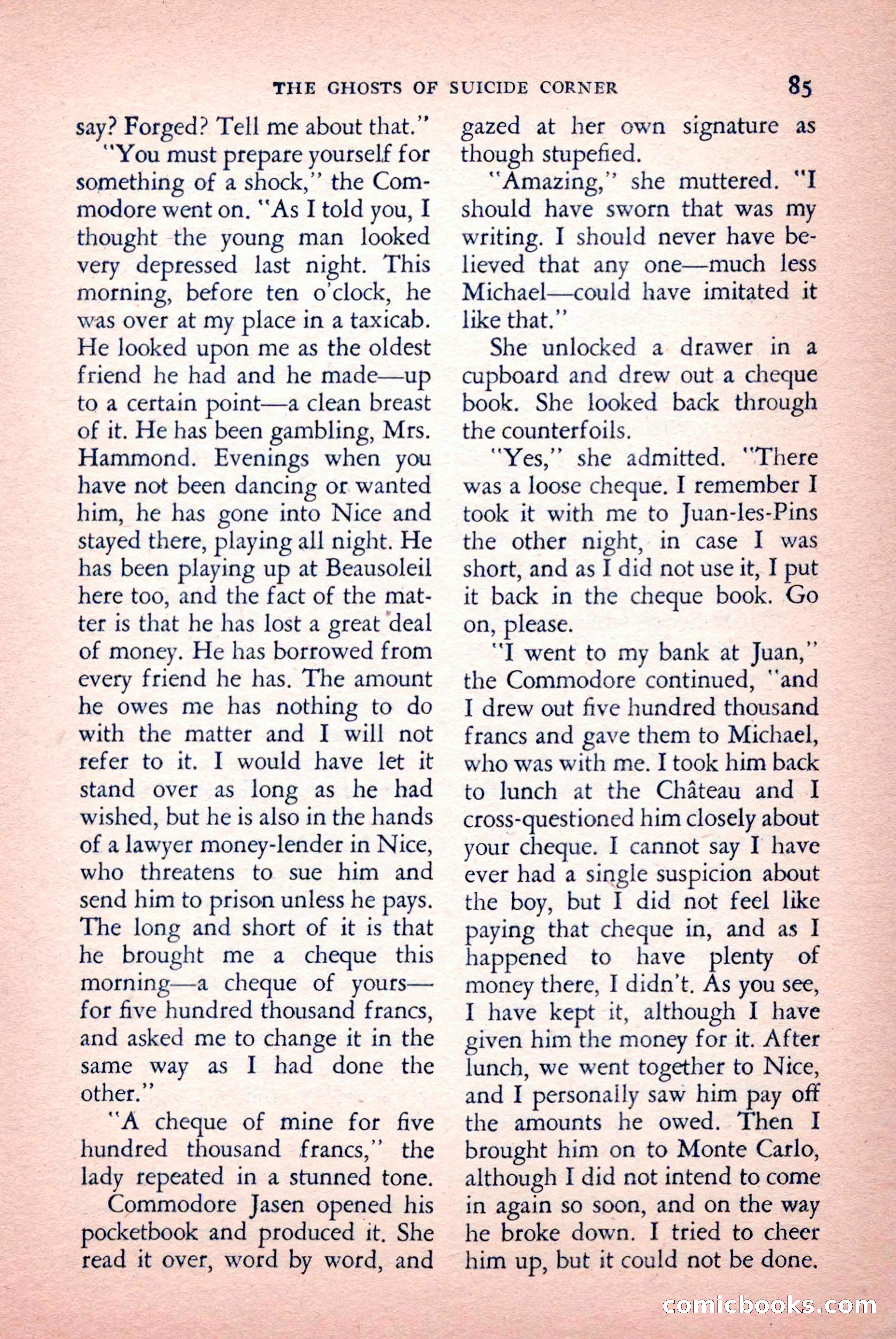 The Saint Mystery Magazine, September 1959 — page 87 of 132