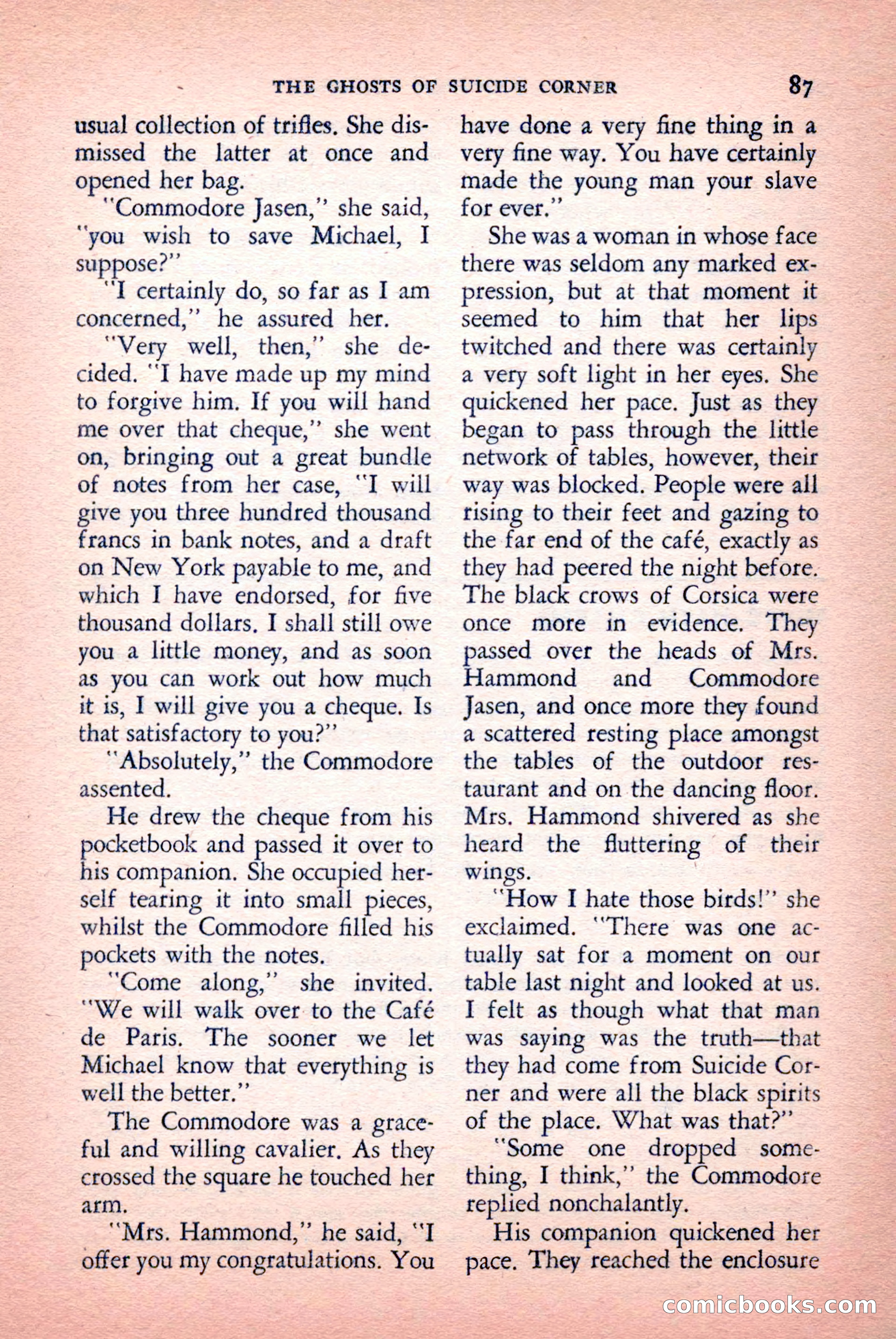 The Saint Mystery Magazine, September 1959 — page 89 of 132