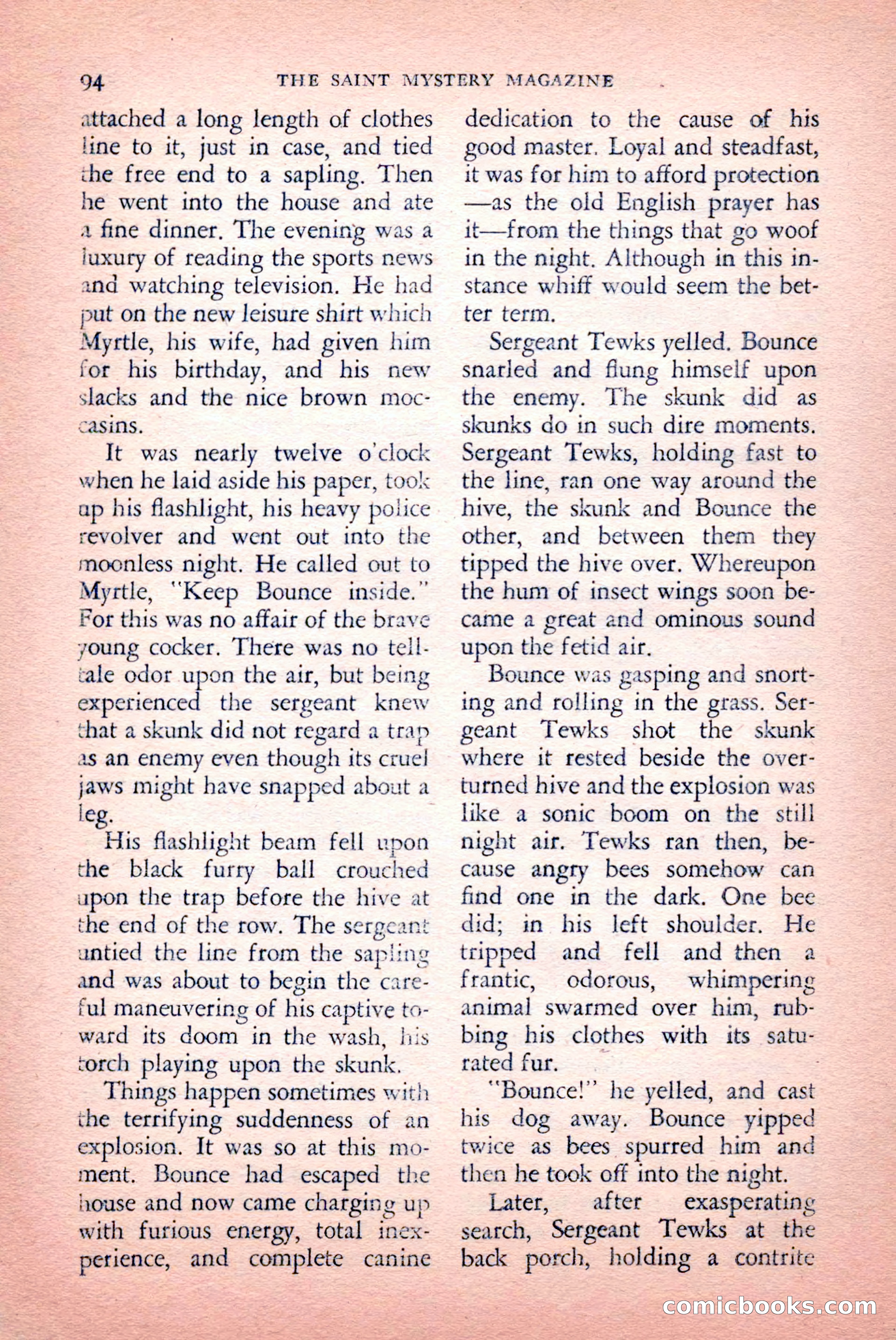 The Saint Mystery Magazine, September 1959 — page 96 of 132