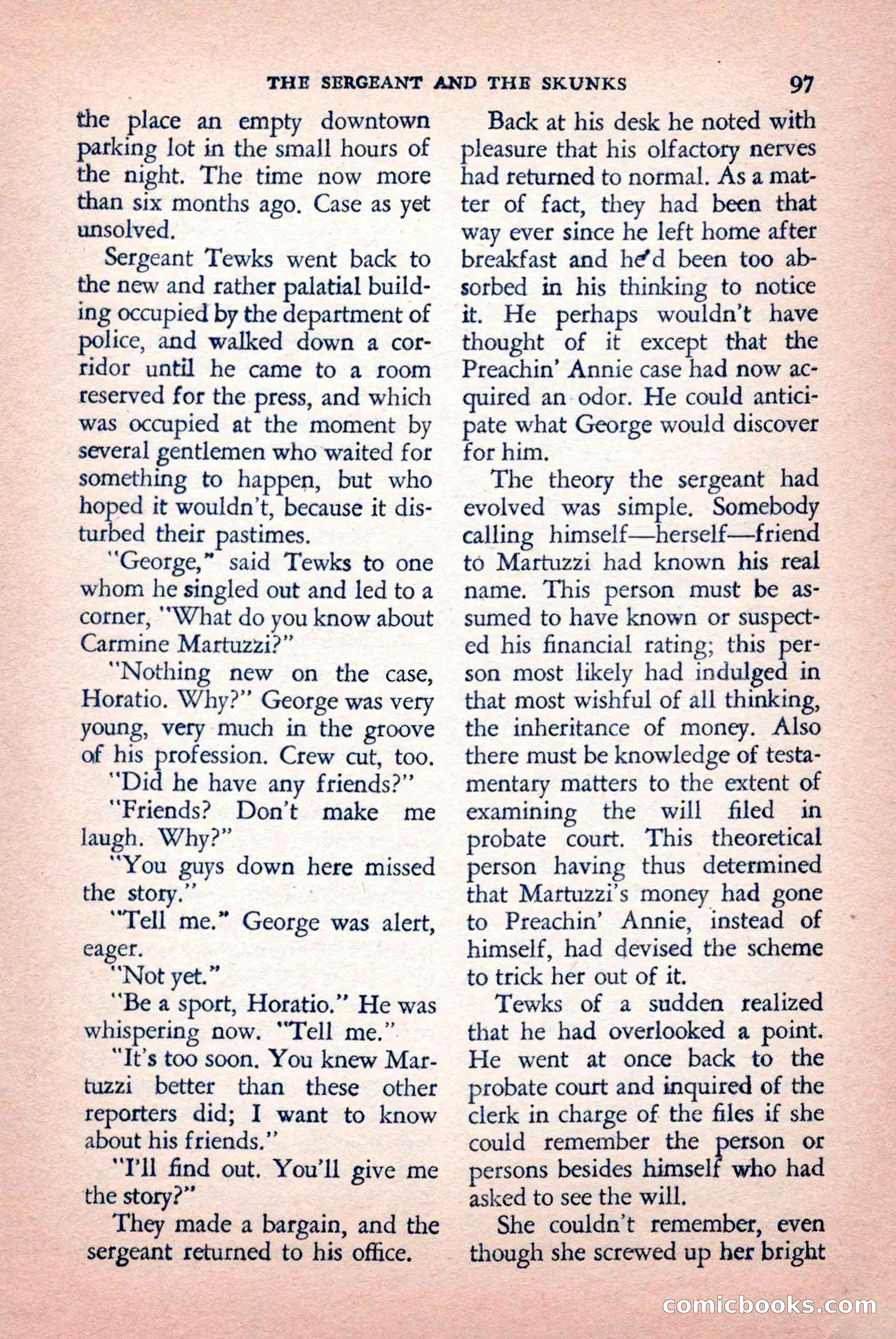 The Saint Mystery Magazine, September 1959 — page 99 of 132