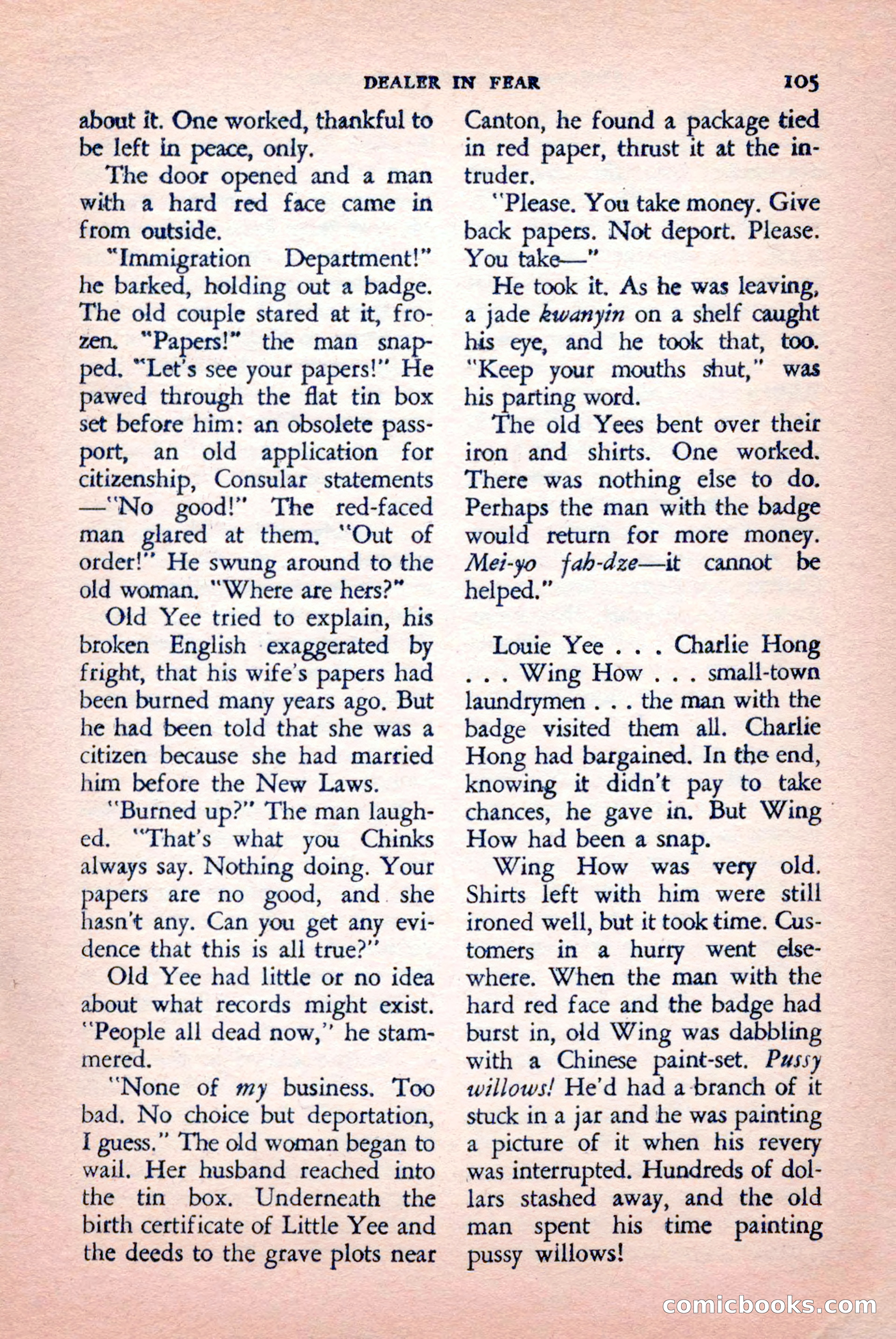 The Saint Mystery Magazine, September 1959 — page 107 of 132