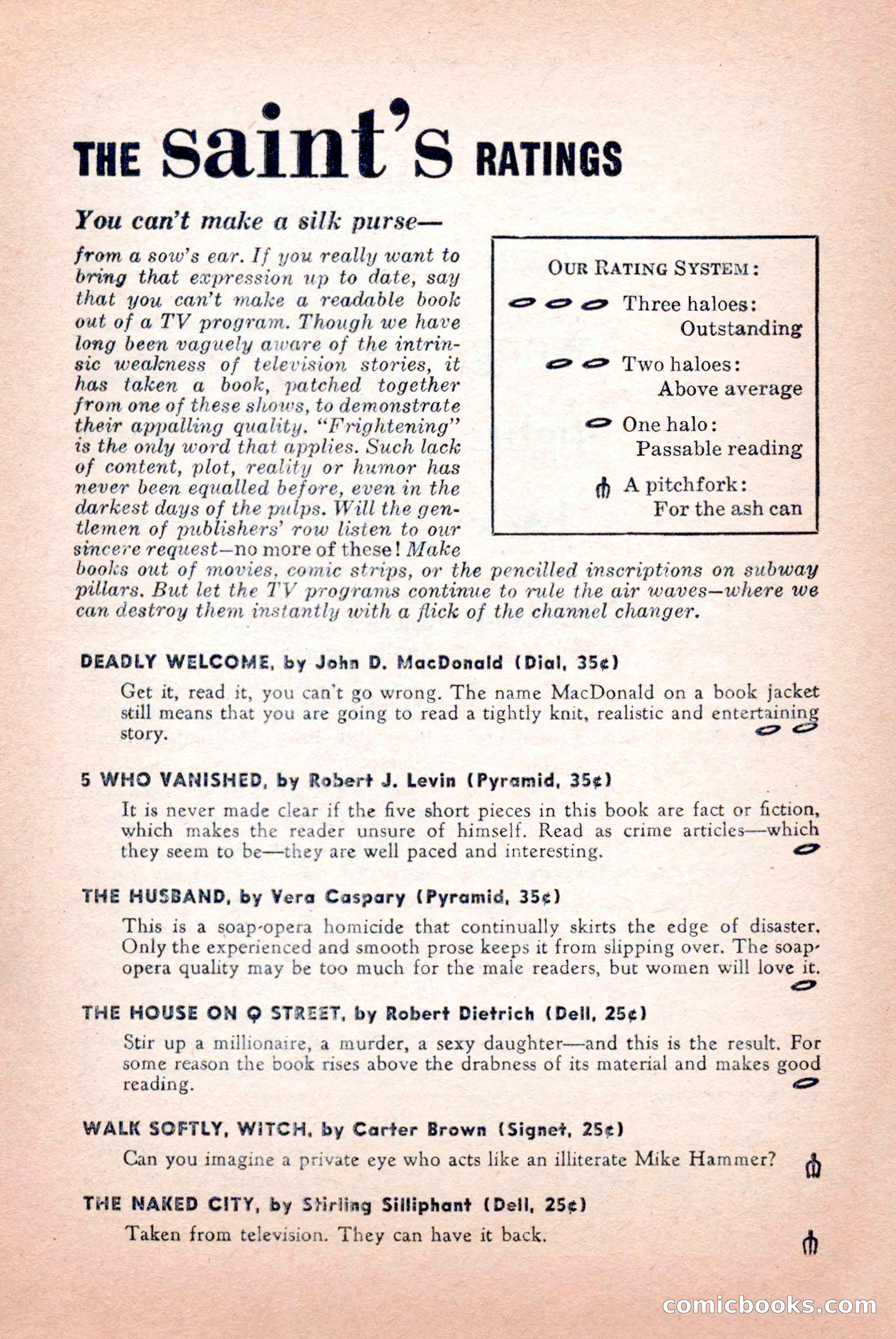 The Saint Mystery Magazine, September 1959 — page 111 of 132
