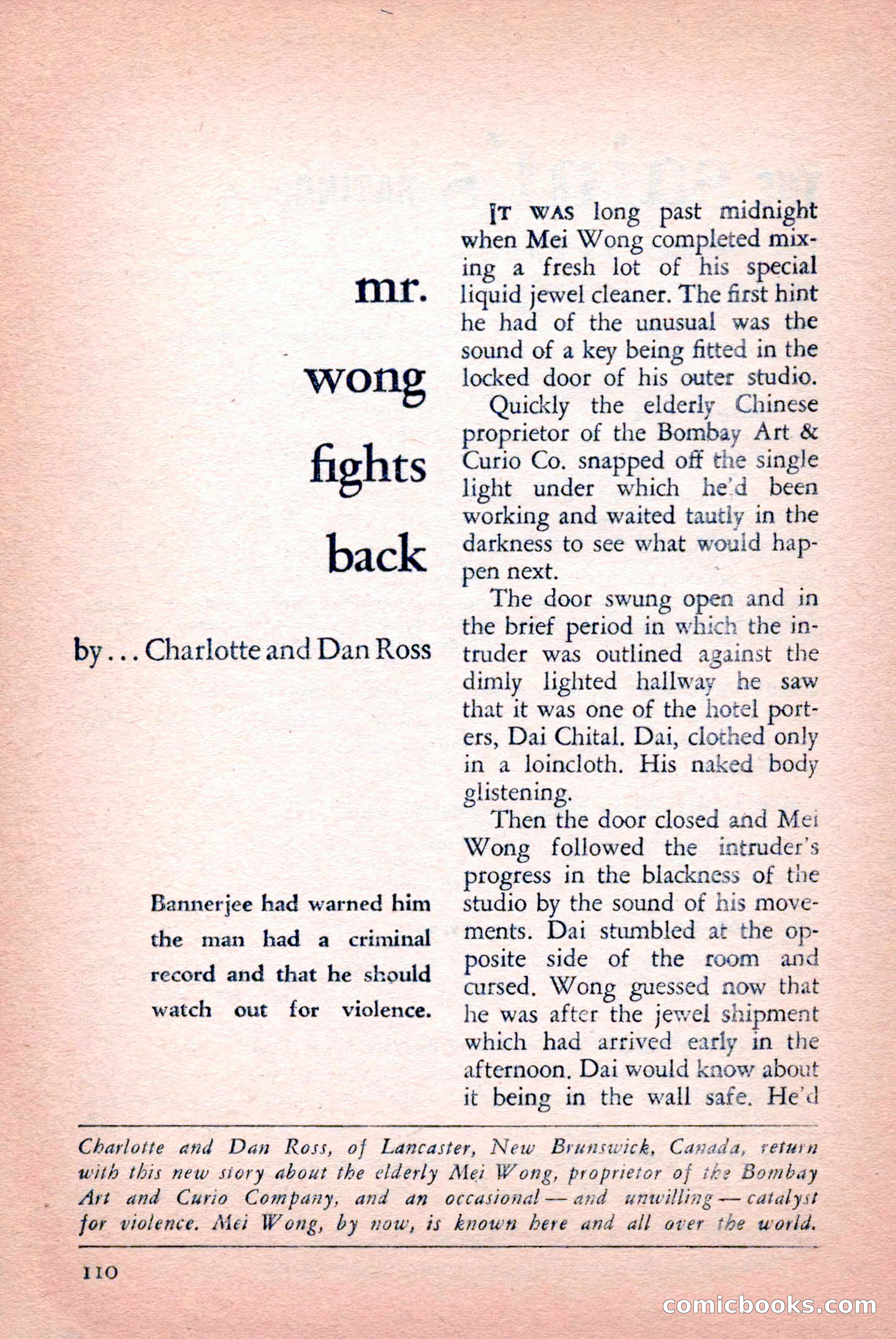 The Saint Mystery Magazine, September 1959 — page 112 of 132