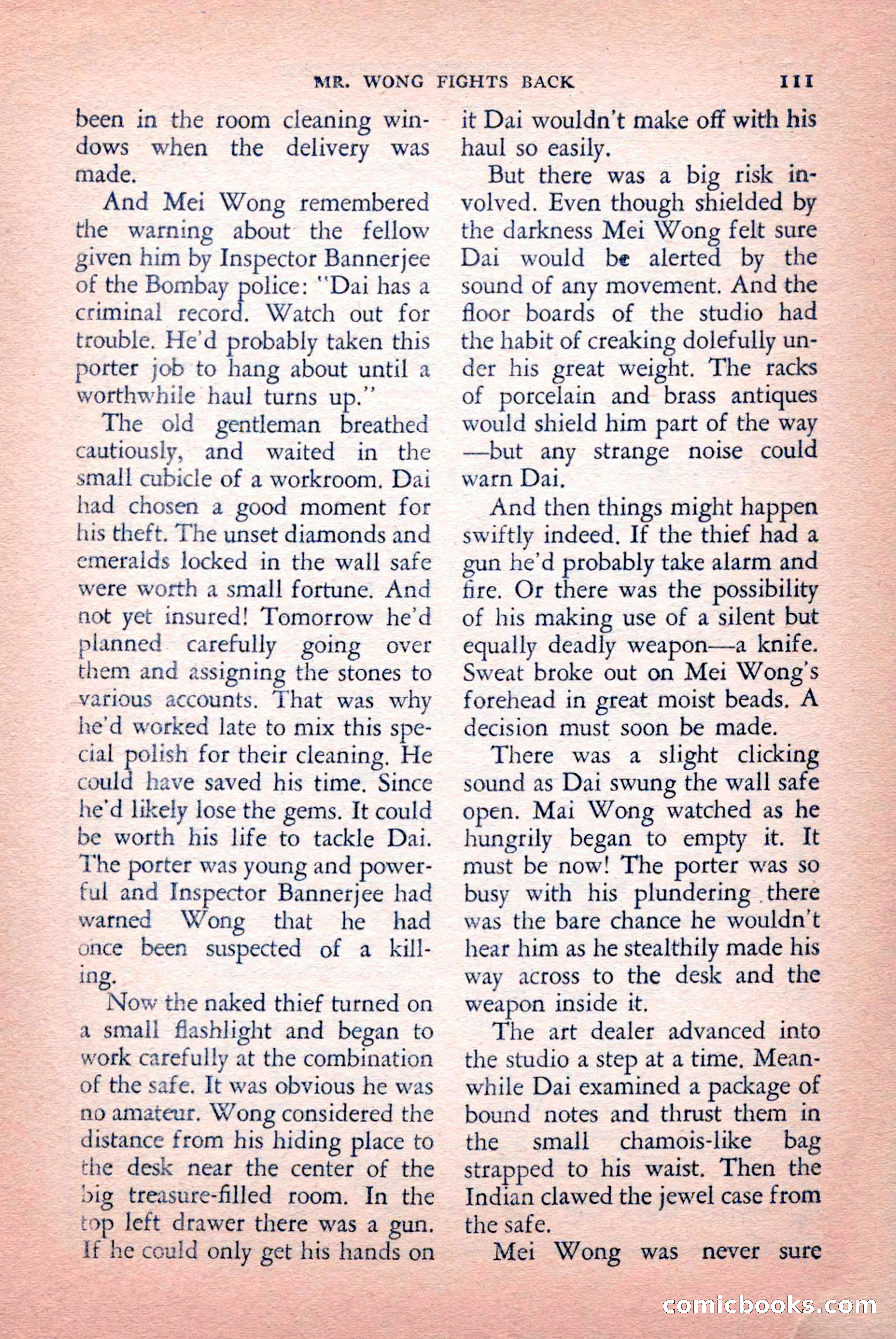 The Saint Mystery Magazine, September 1959 — page 113 of 132
