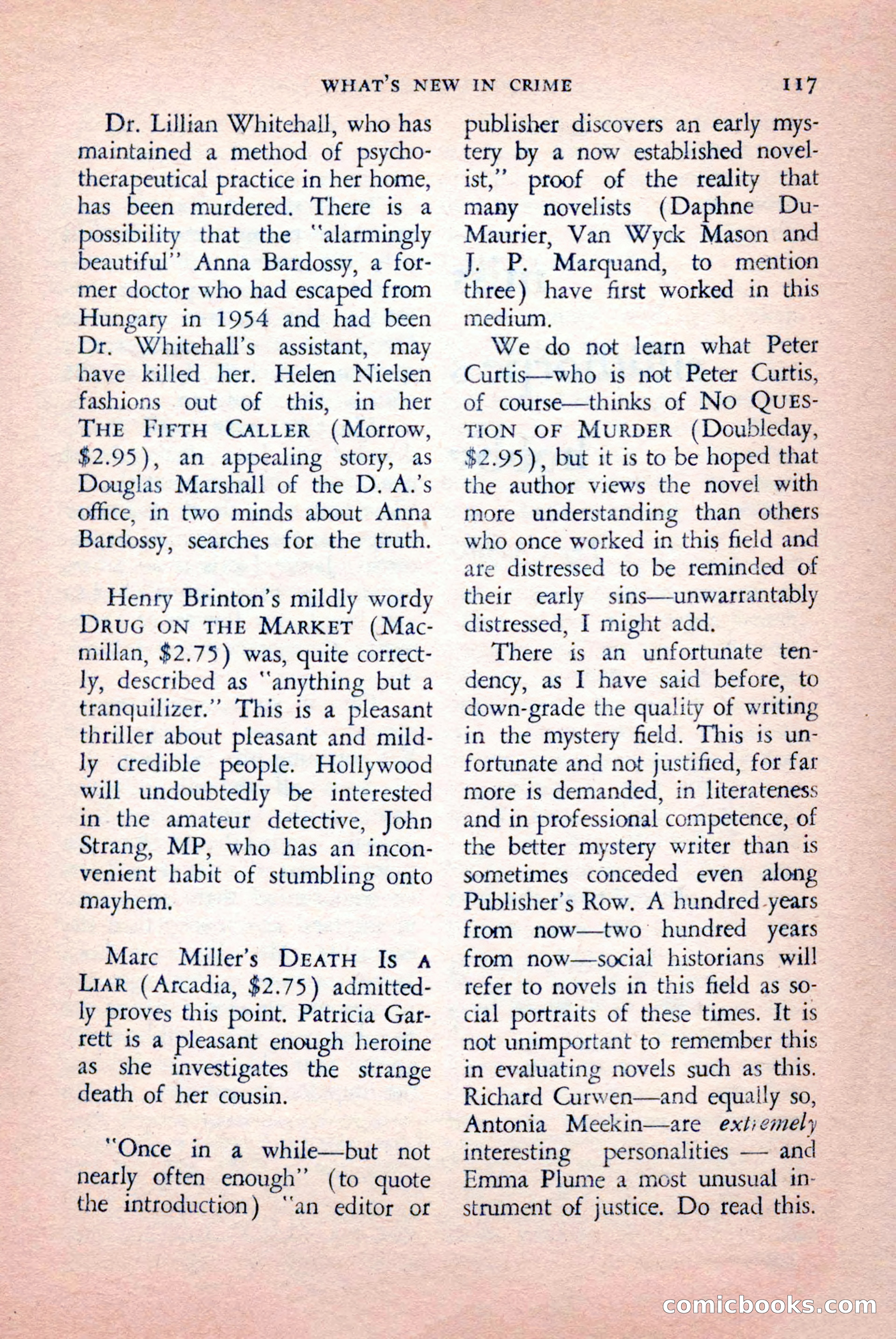 The Saint Mystery Magazine, September 1959 — page 119 of 132