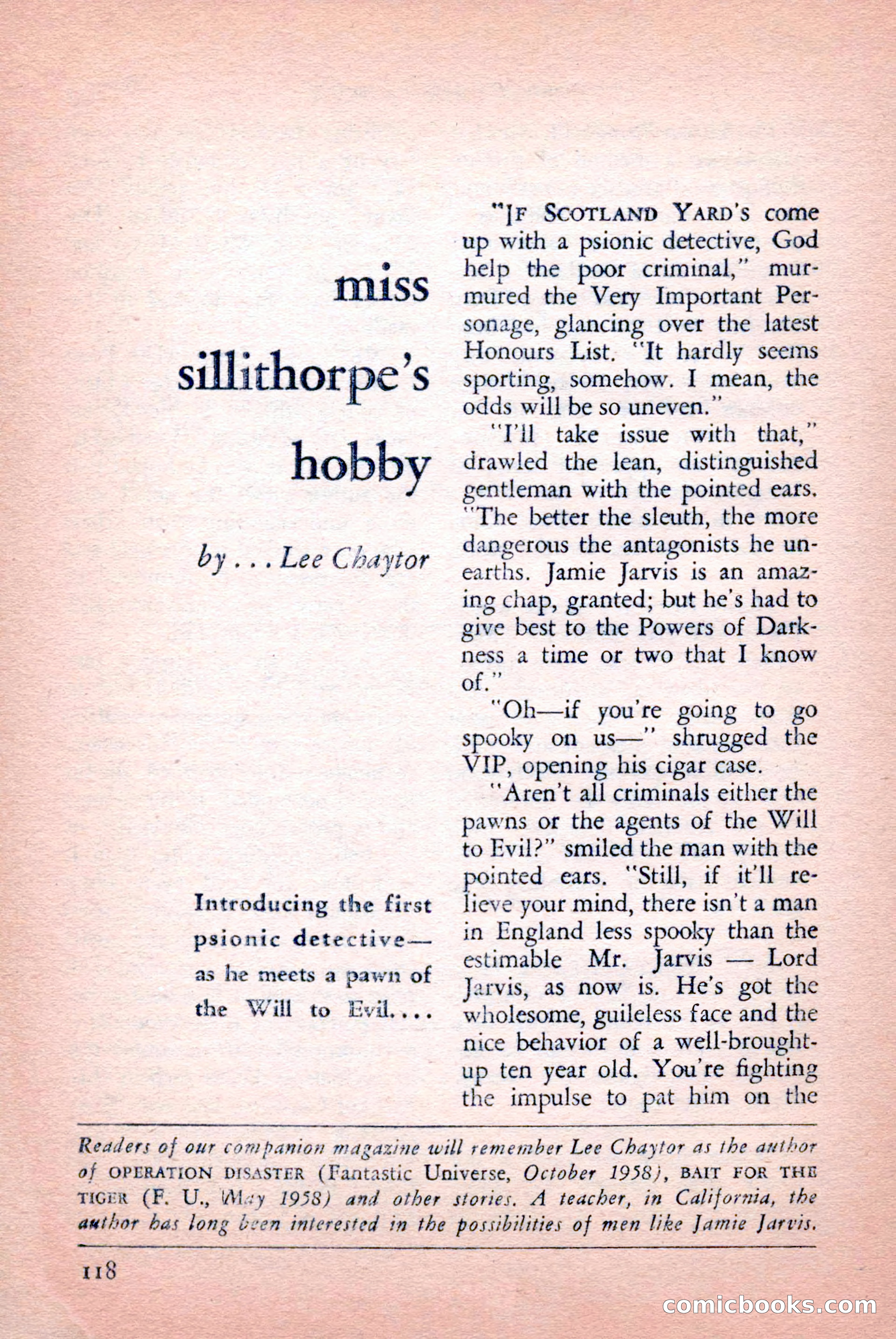 The Saint Mystery Magazine, September 1959 — page 120 of 132