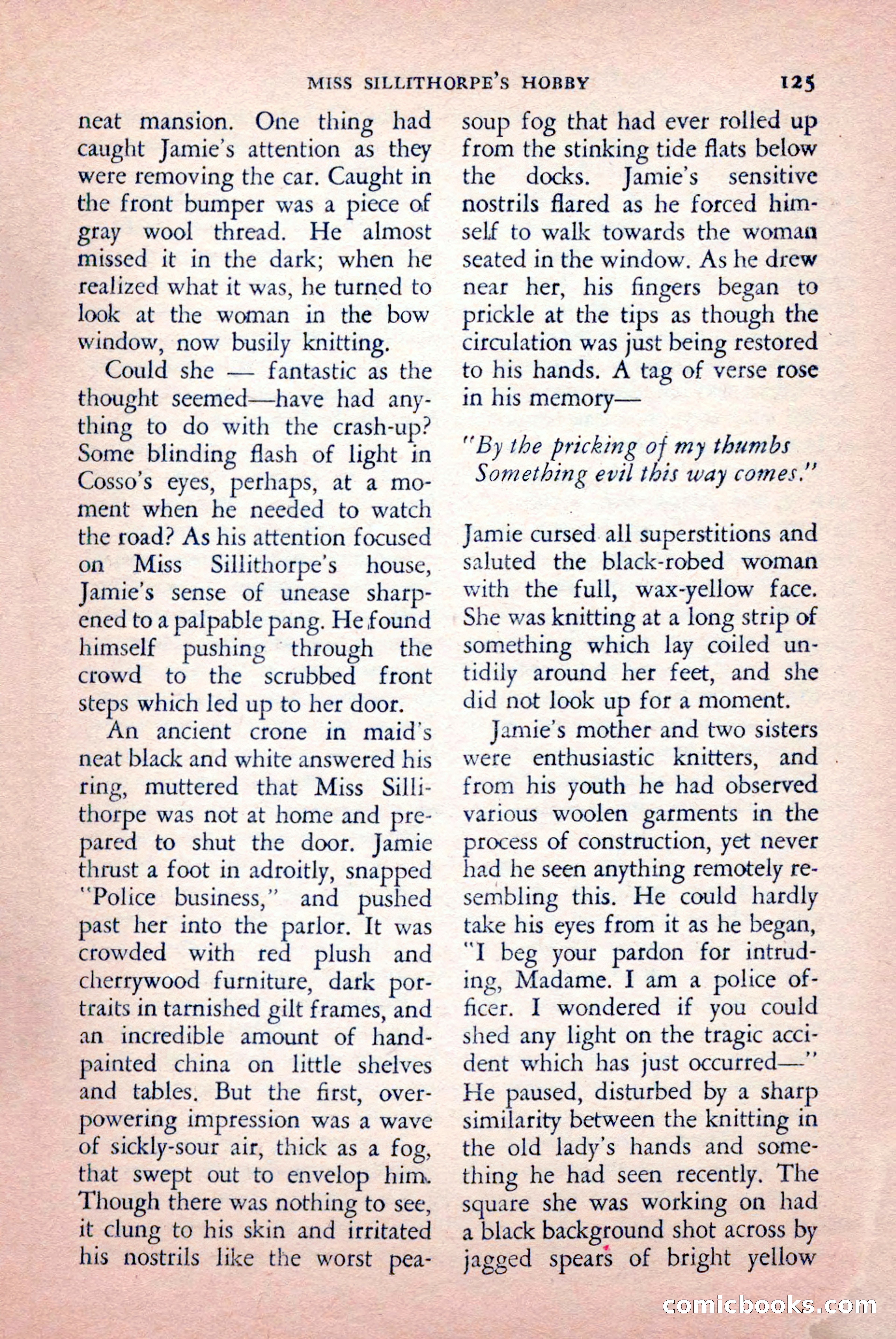 The Saint Mystery Magazine, September 1959 — page 127 of 132