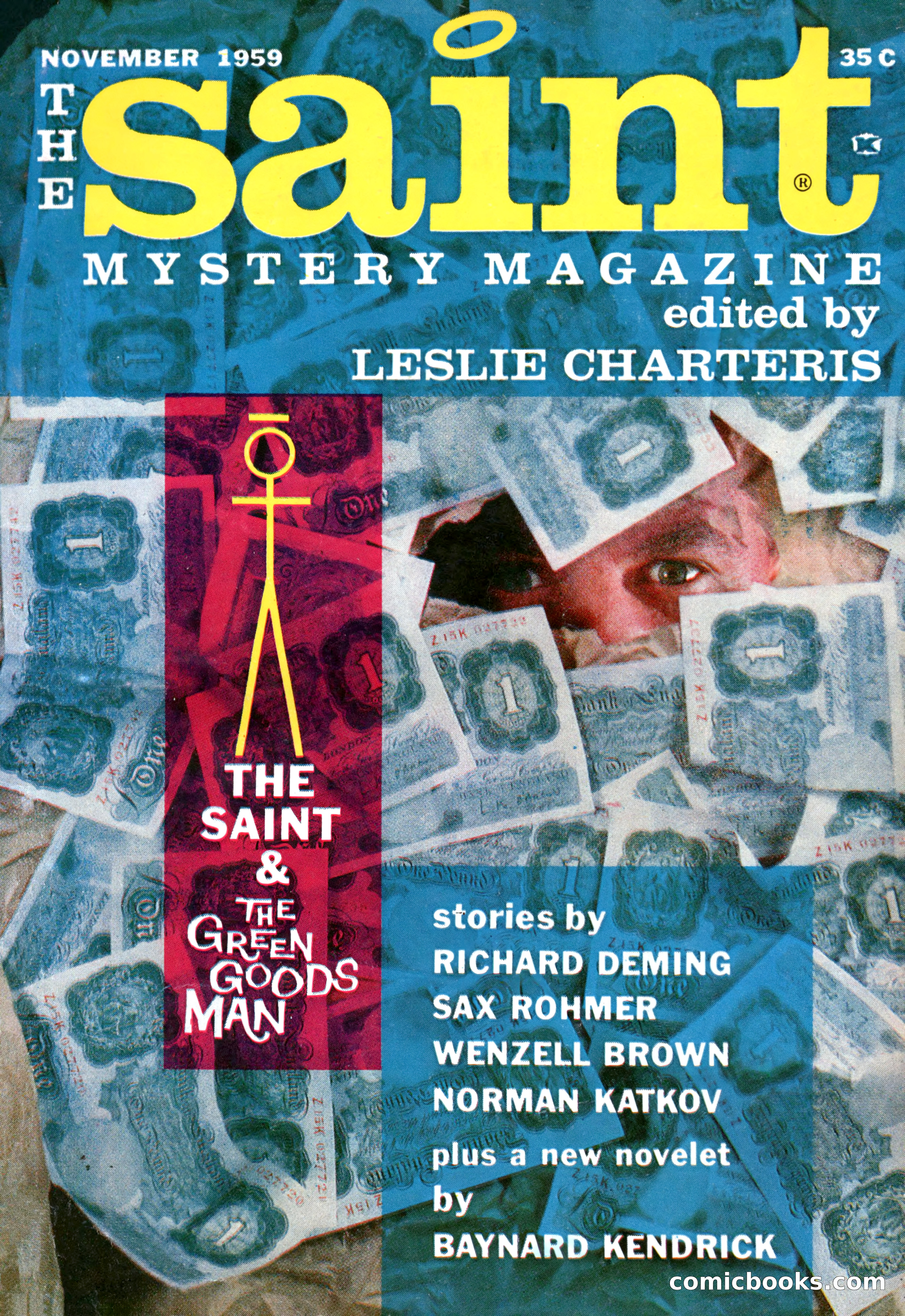 The Saint Mystery Magazine, November 1959