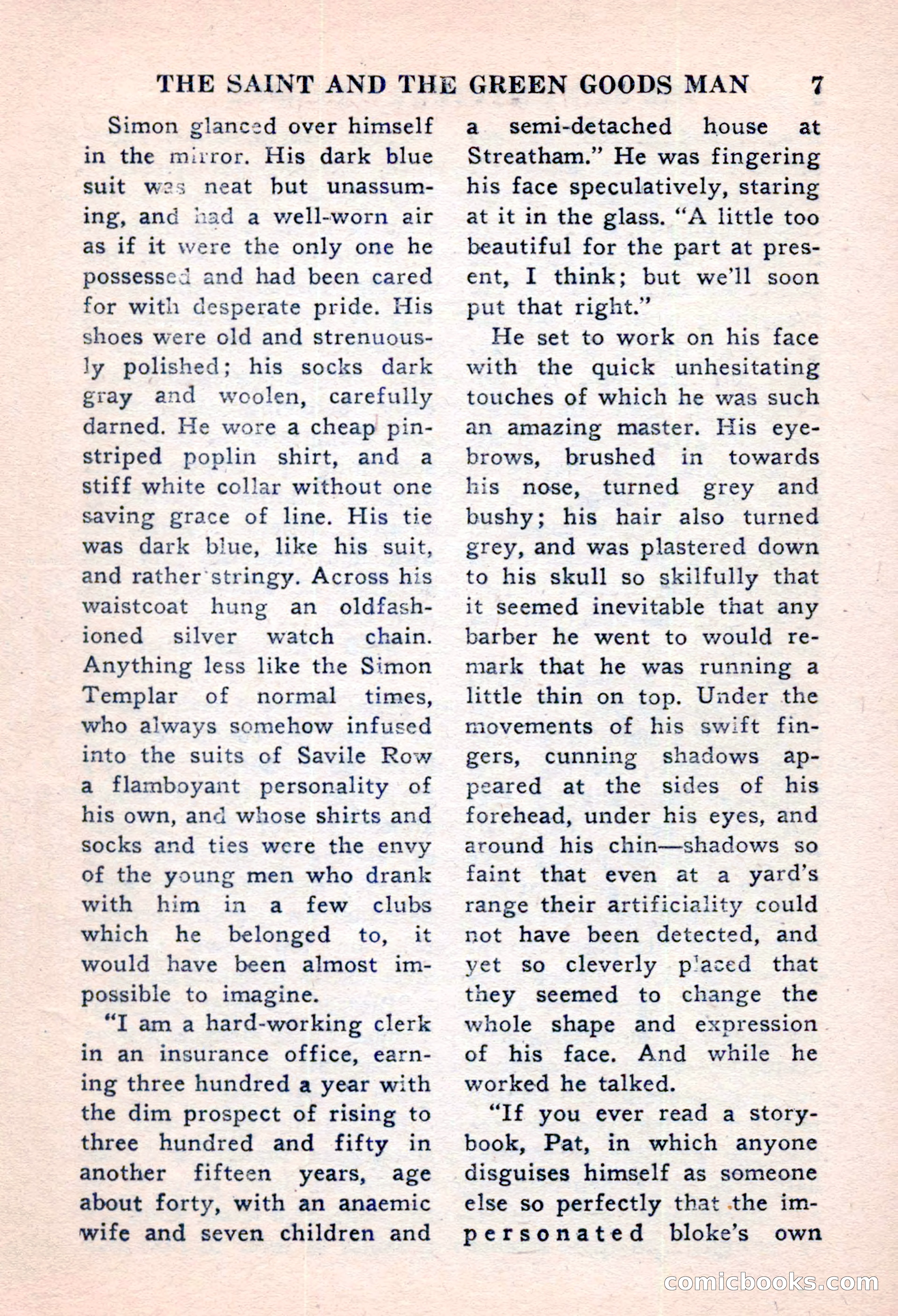 The Saint Mystery Magazine, November 1959 — page 9 of 132
