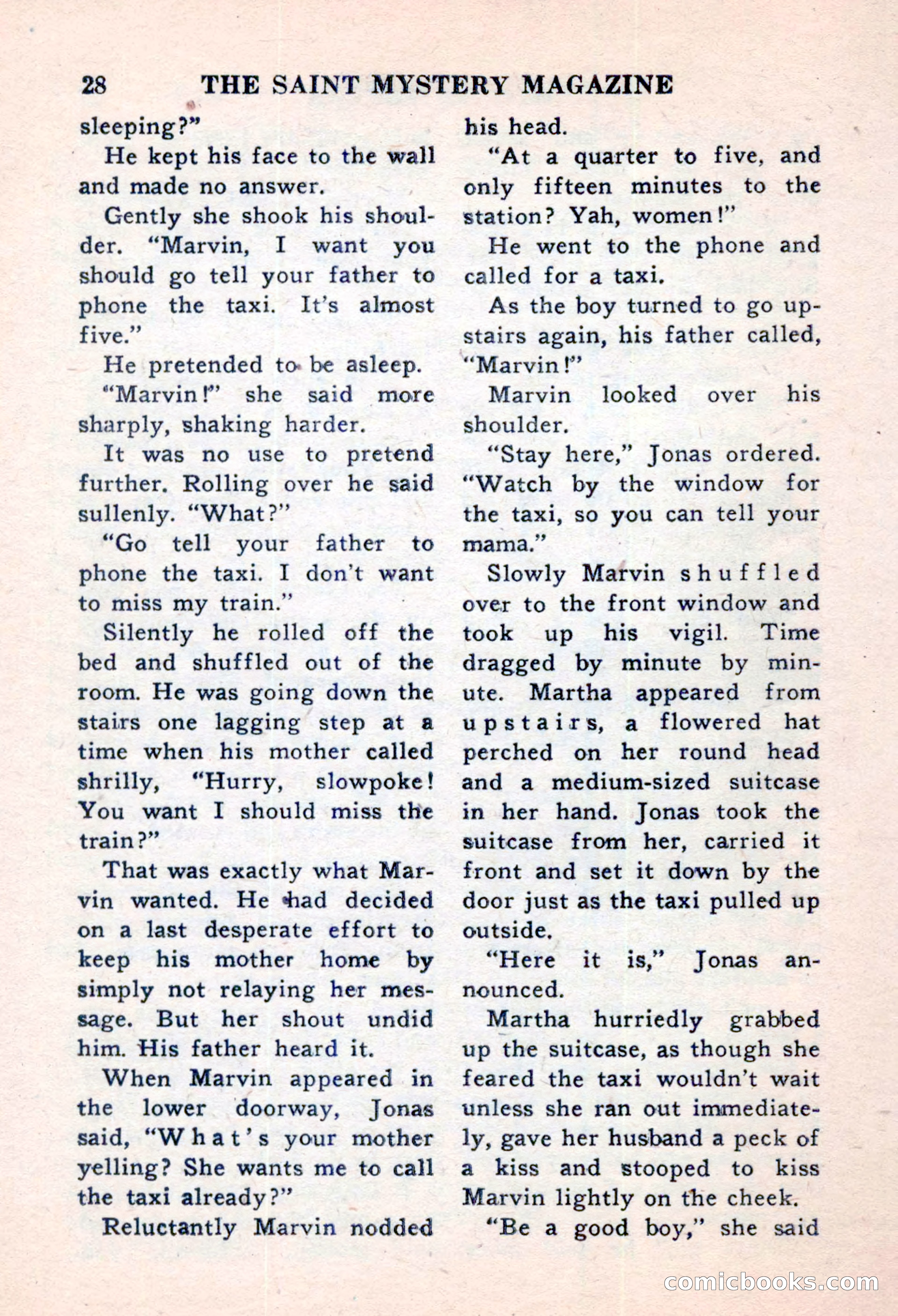 The Saint Mystery Magazine, November 1959 — page 30 of 132