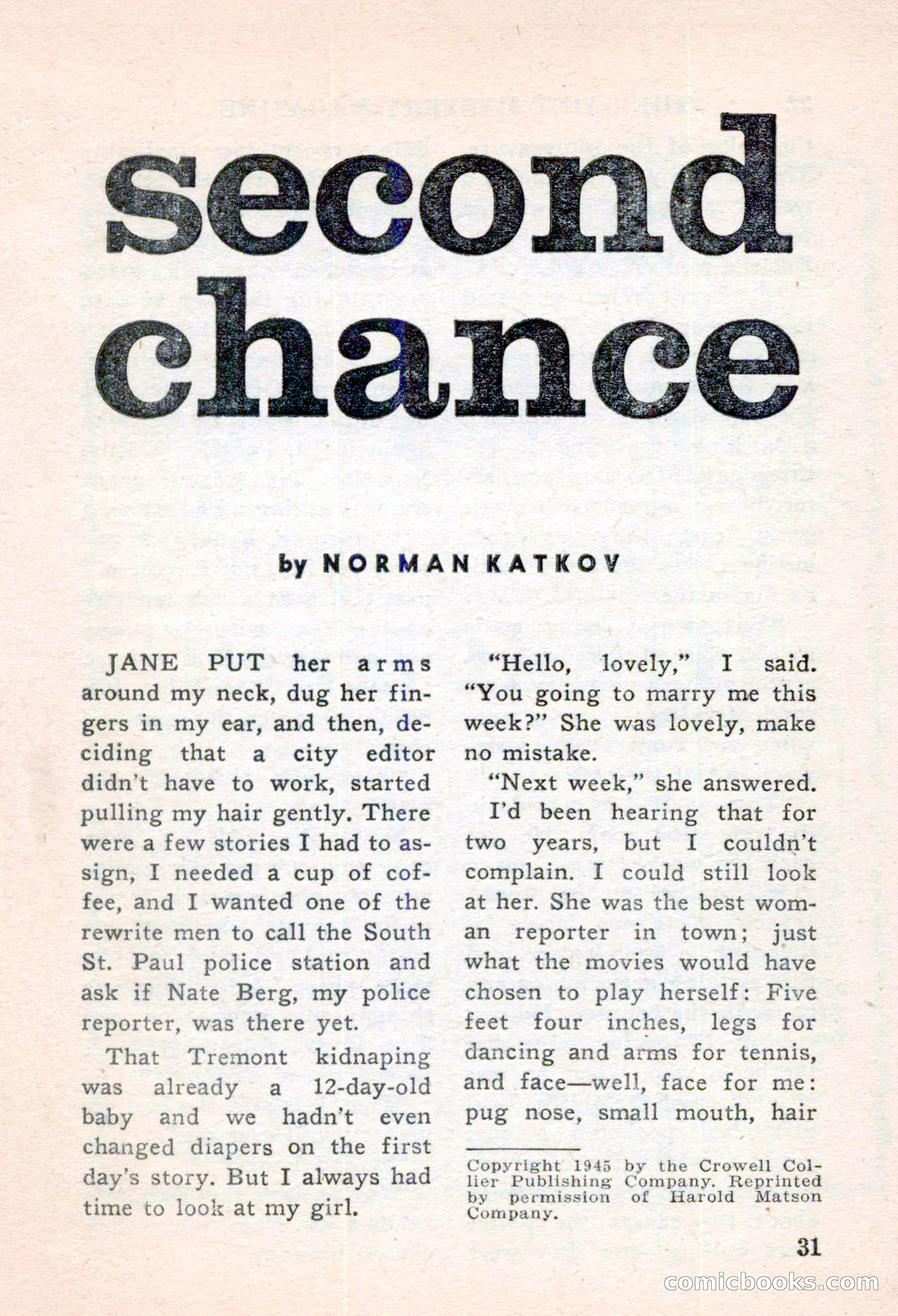 The Saint Mystery Magazine, November 1959 — page 33 of 132