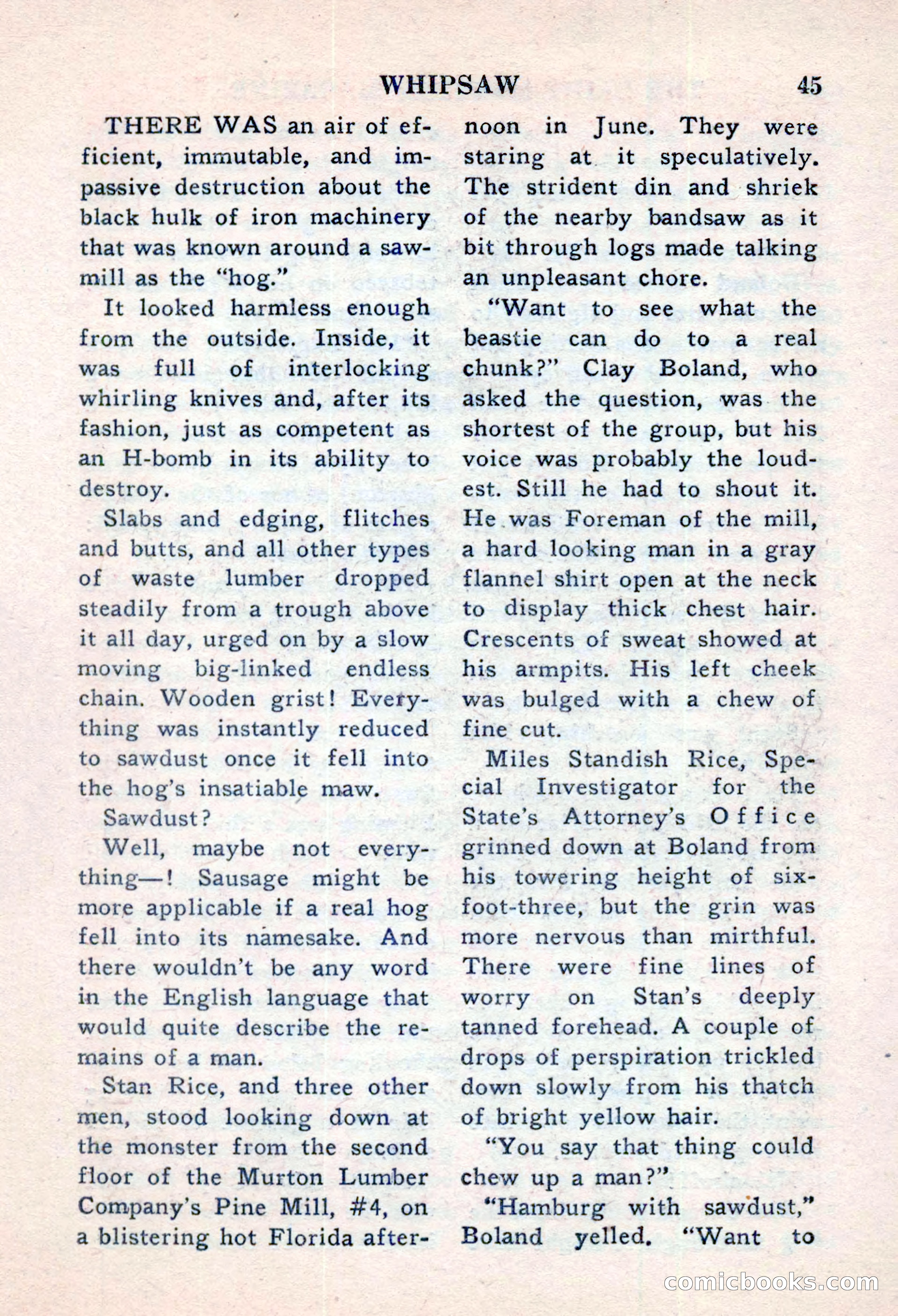 The Saint Mystery Magazine, November 1959 — page 47 of 132