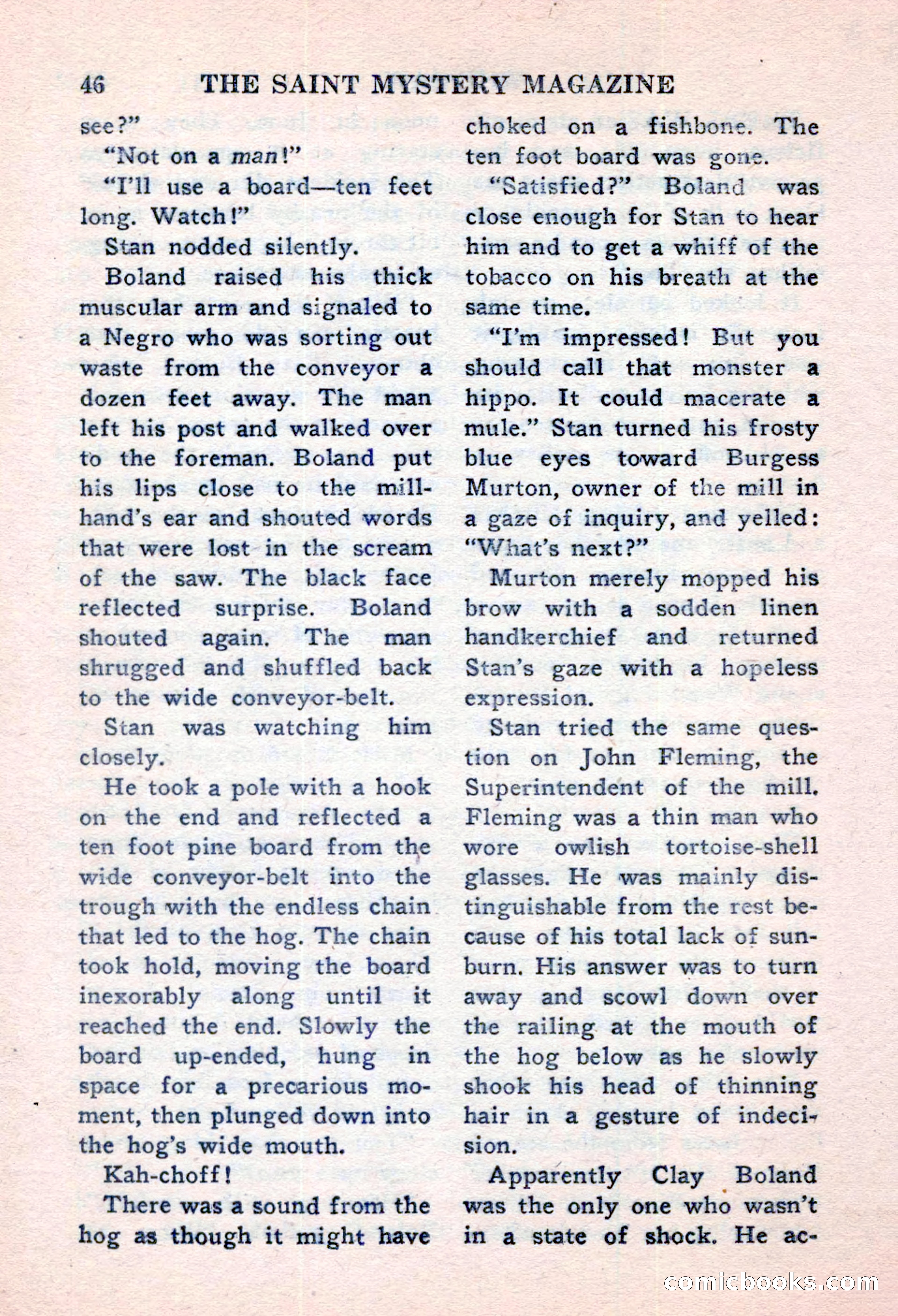 The Saint Mystery Magazine, November 1959 — page 48 of 132