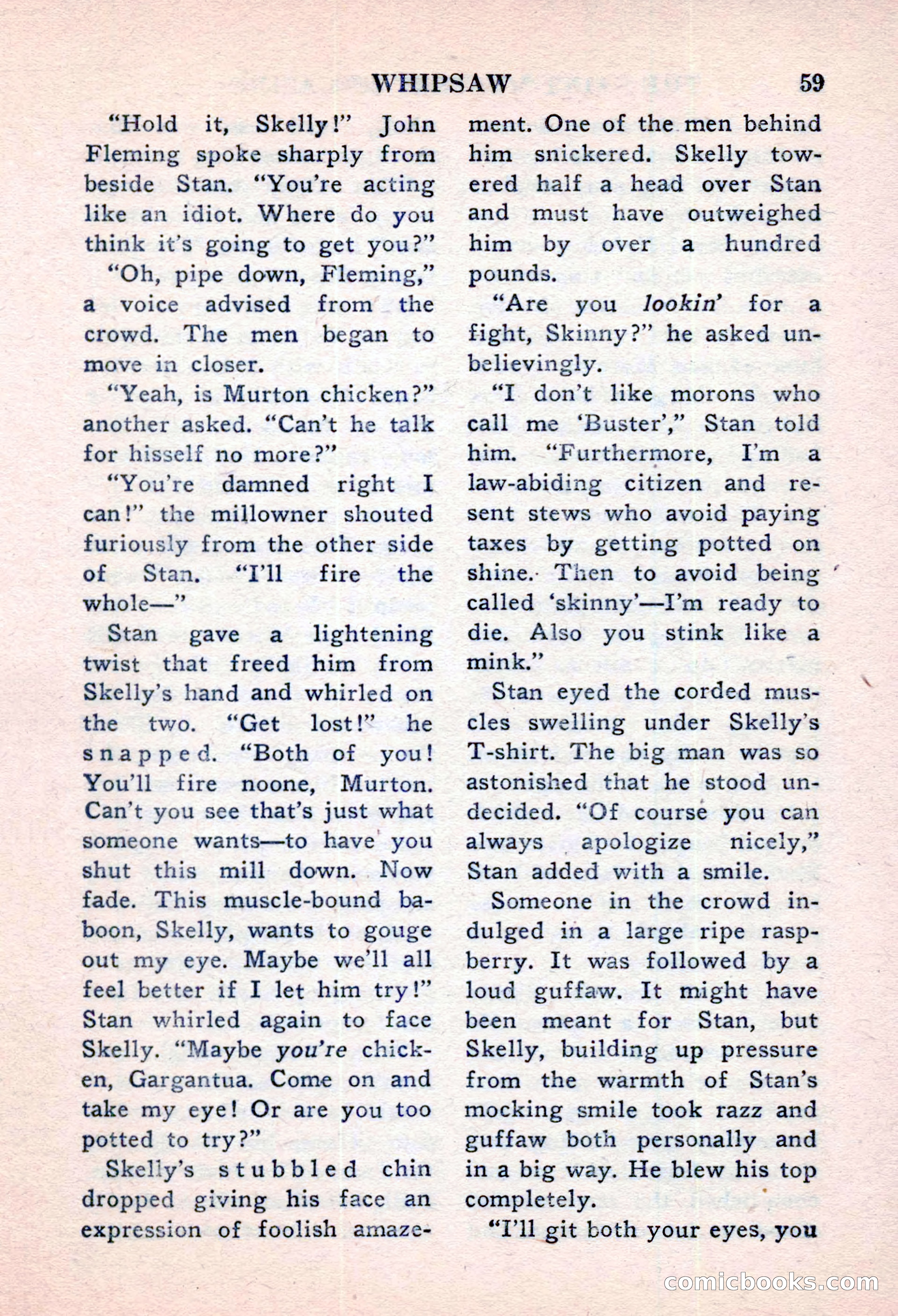 The Saint Mystery Magazine, November 1959 — page 61 of 132