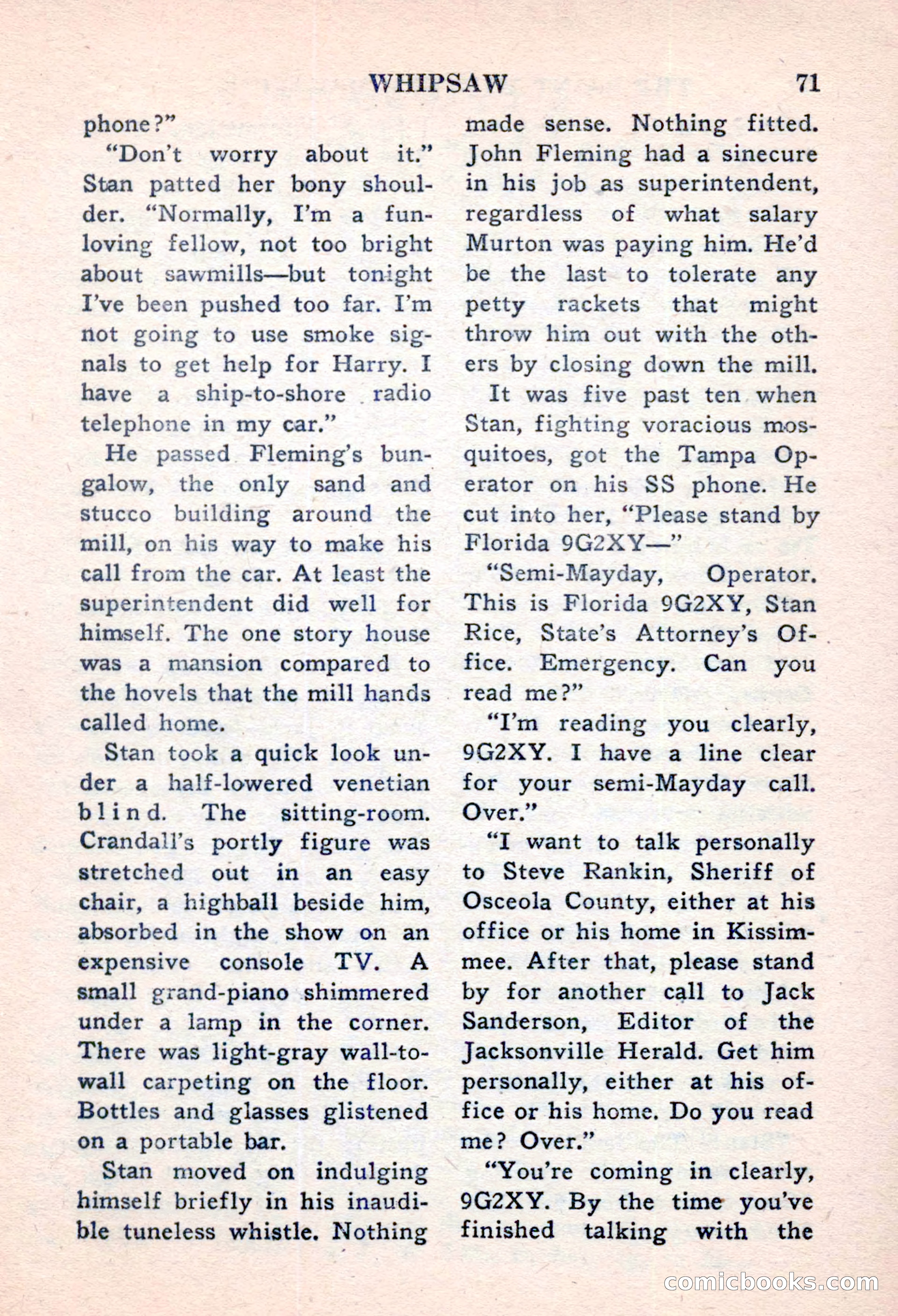 The Saint Mystery Magazine, November 1959 — page 73 of 132