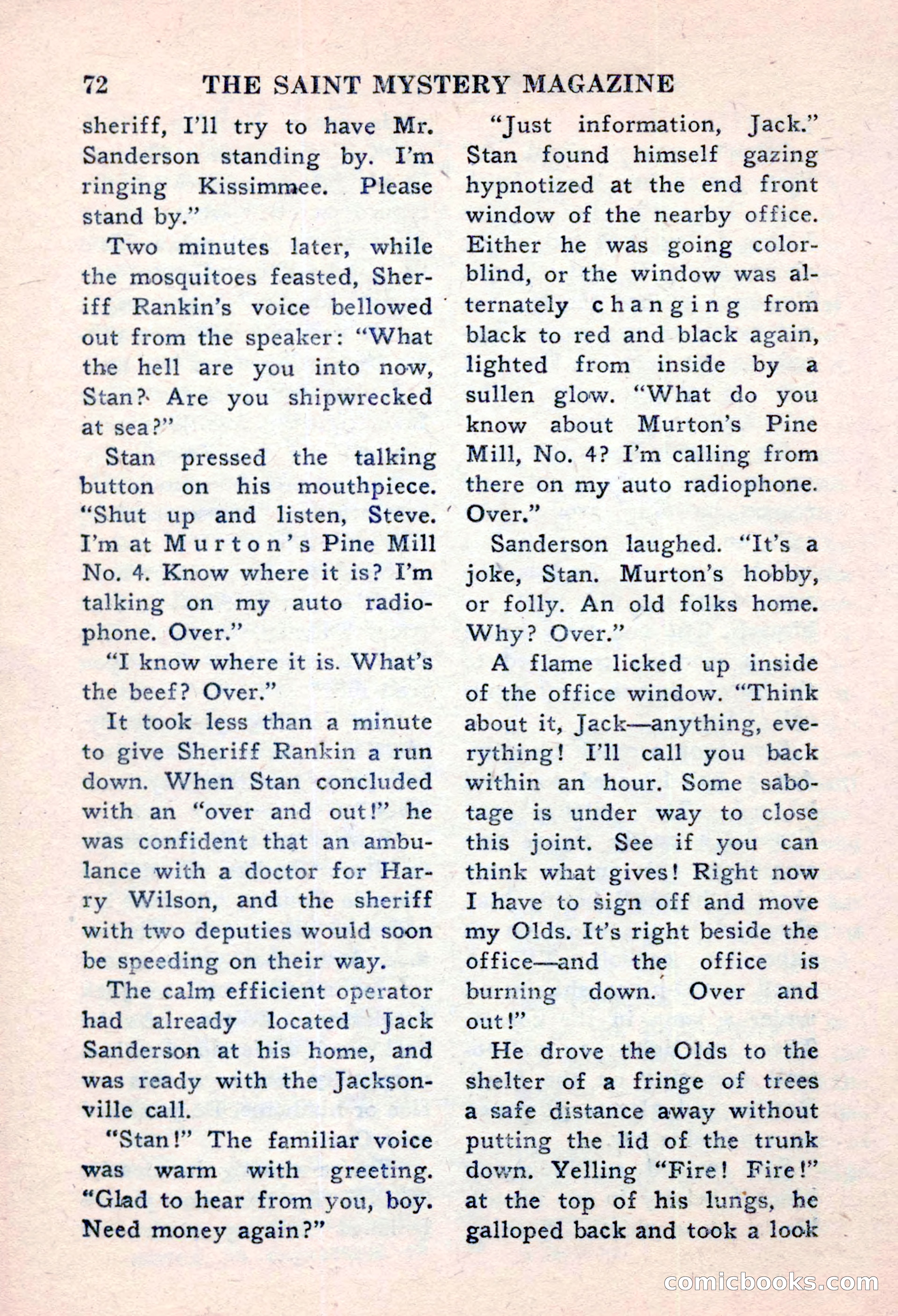 The Saint Mystery Magazine, November 1959 — page 74 of 132