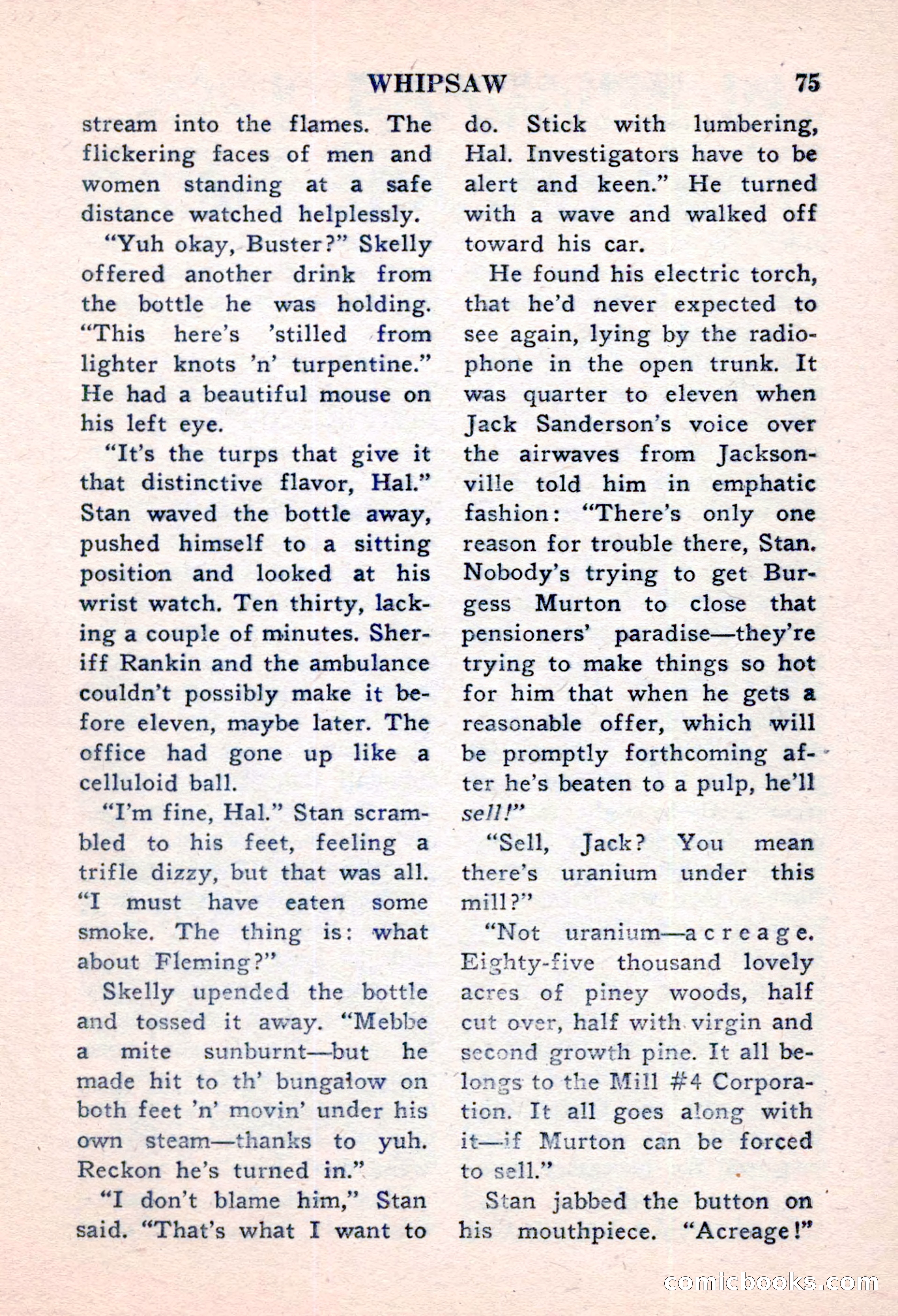 The Saint Mystery Magazine, November 1959 — page 77 of 132