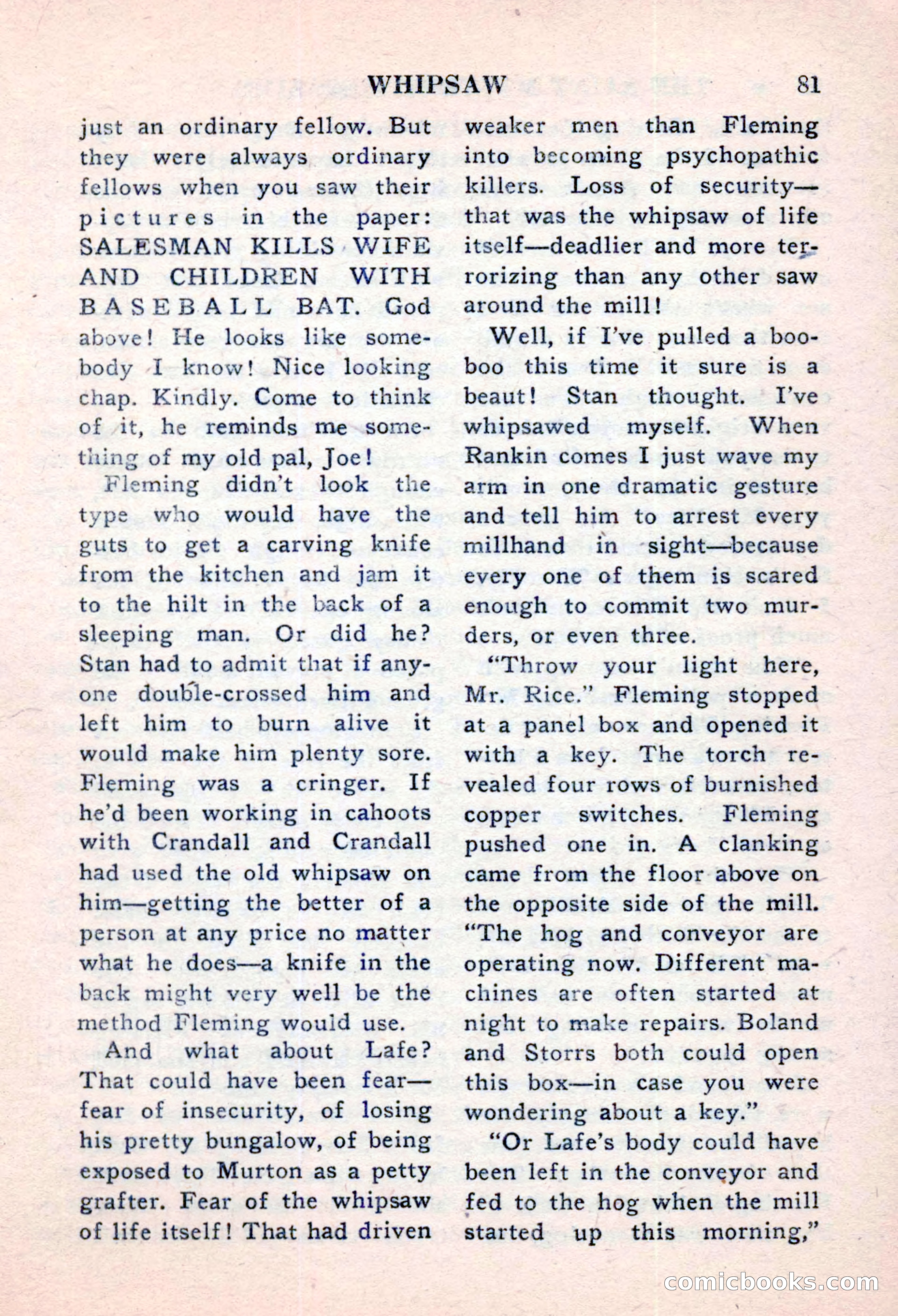 The Saint Mystery Magazine, November 1959 — page 83 of 132