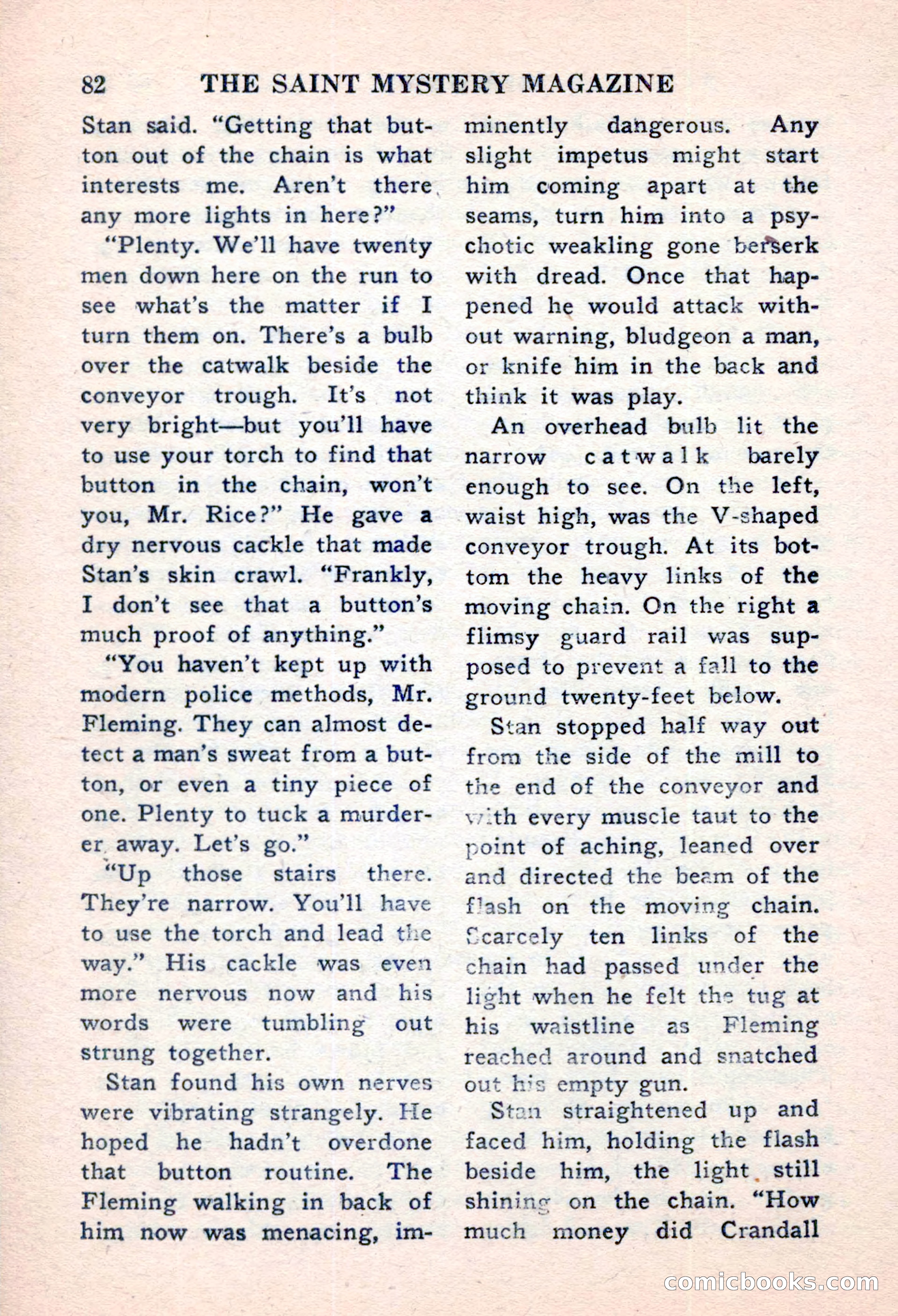 The Saint Mystery Magazine, November 1959 — page 84 of 132