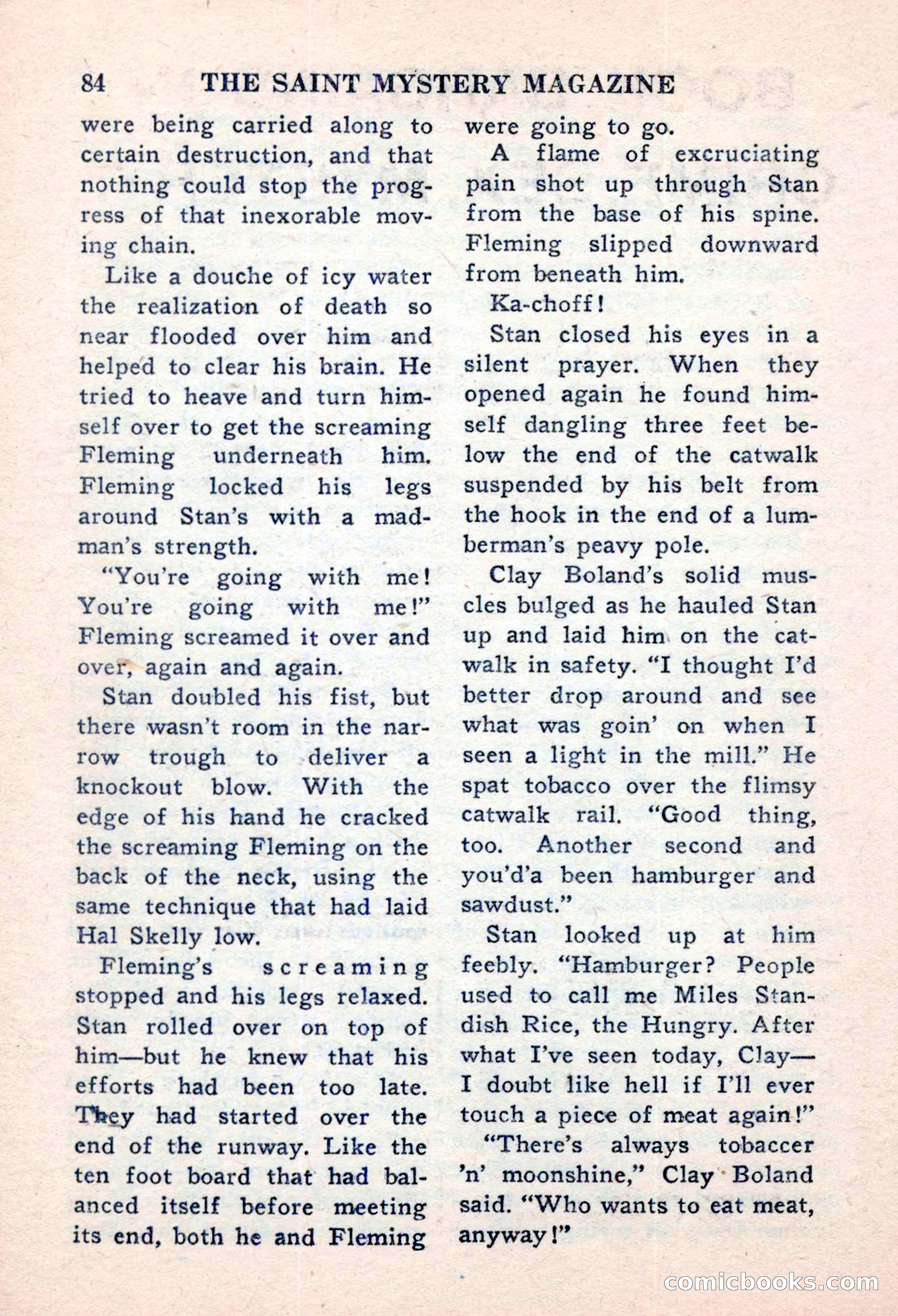 The Saint Mystery Magazine, November 1959 — page 86 of 132