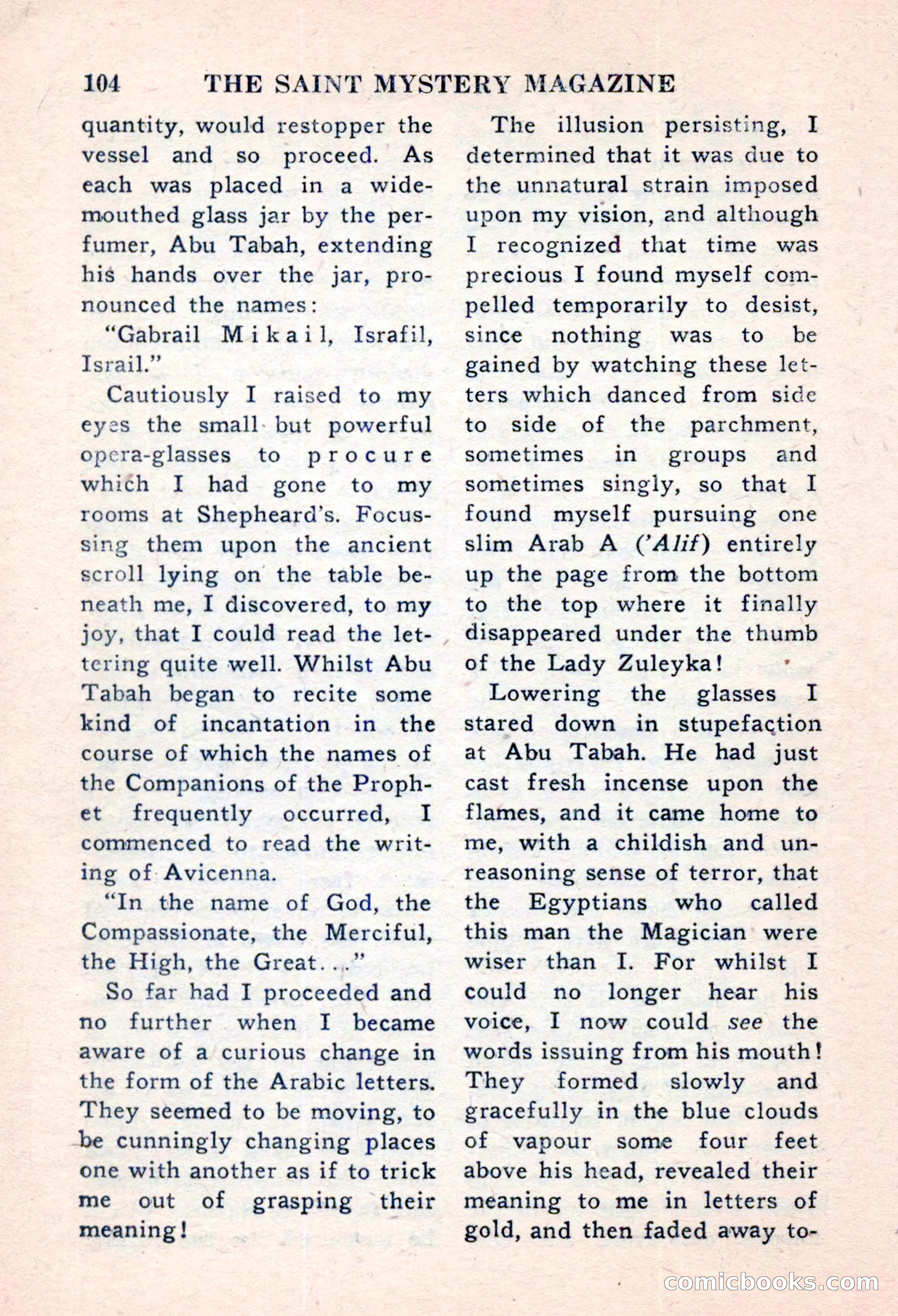 The Saint Mystery Magazine, November 1959 — page 106 of 132