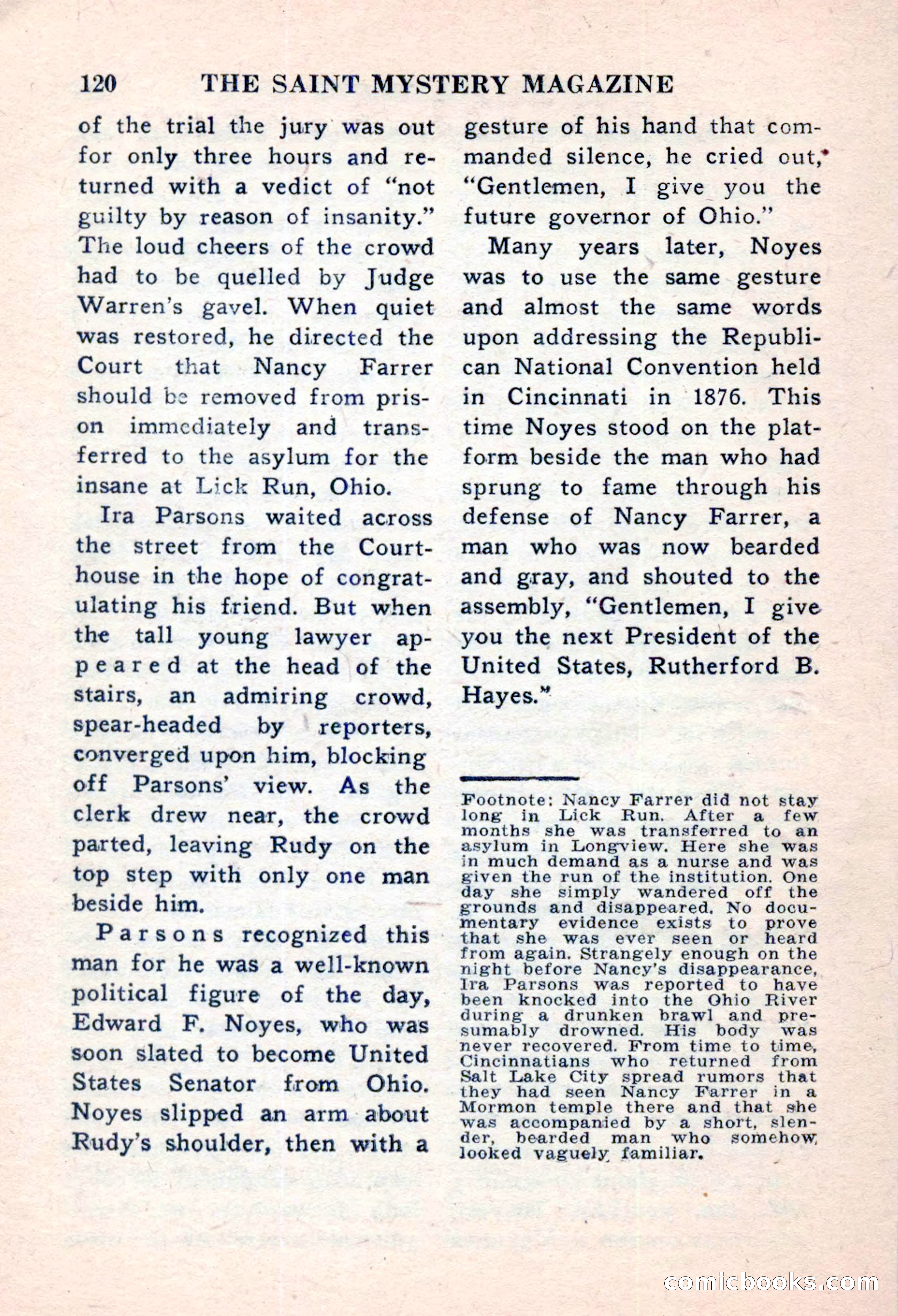 The Saint Mystery Magazine, November 1959 — page 122 of 132