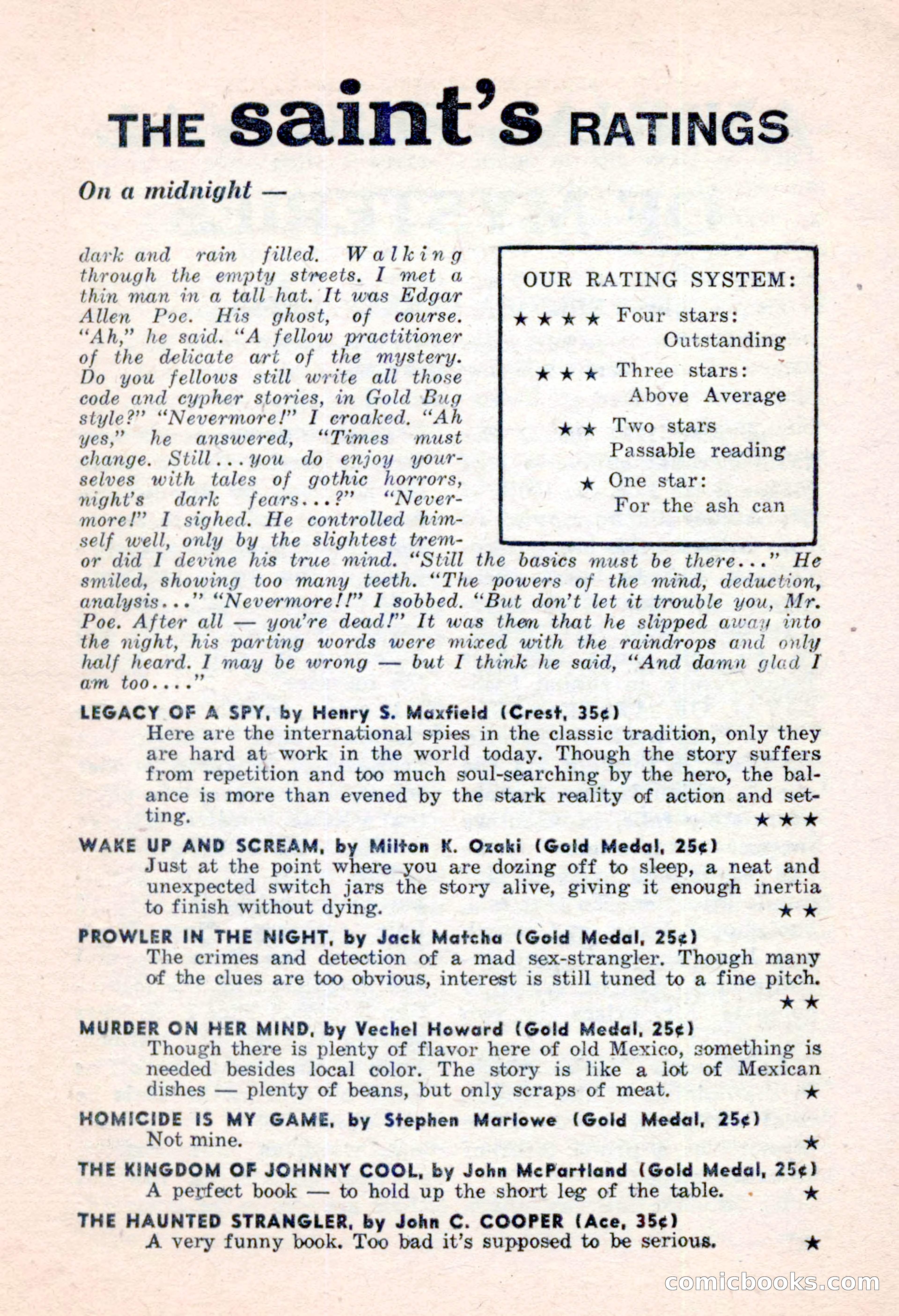 The Saint Mystery Magazine, November 1959 — page 123 of 132