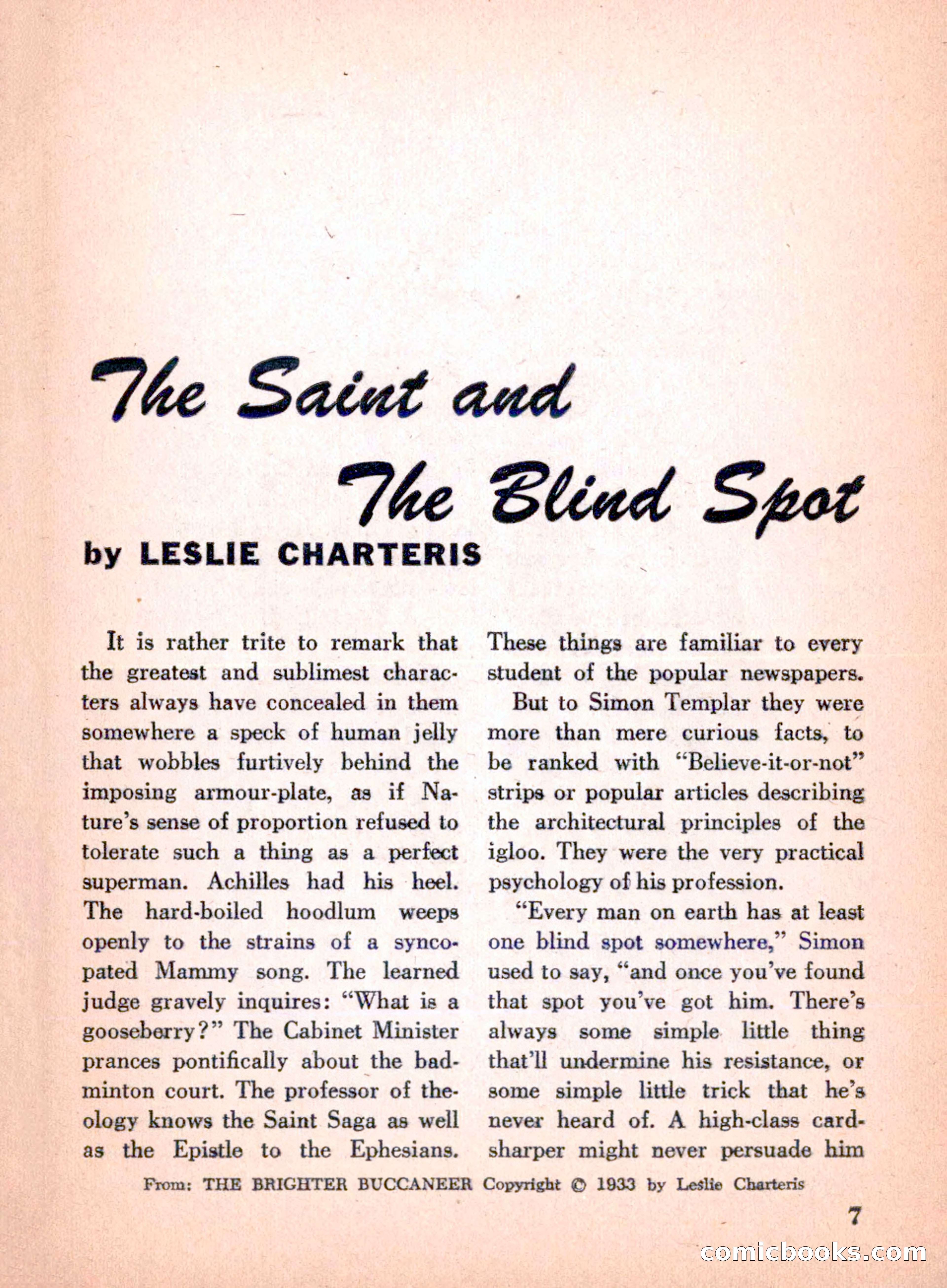 The Saint Mystery Magazine, April 1960 — page 9 of 132