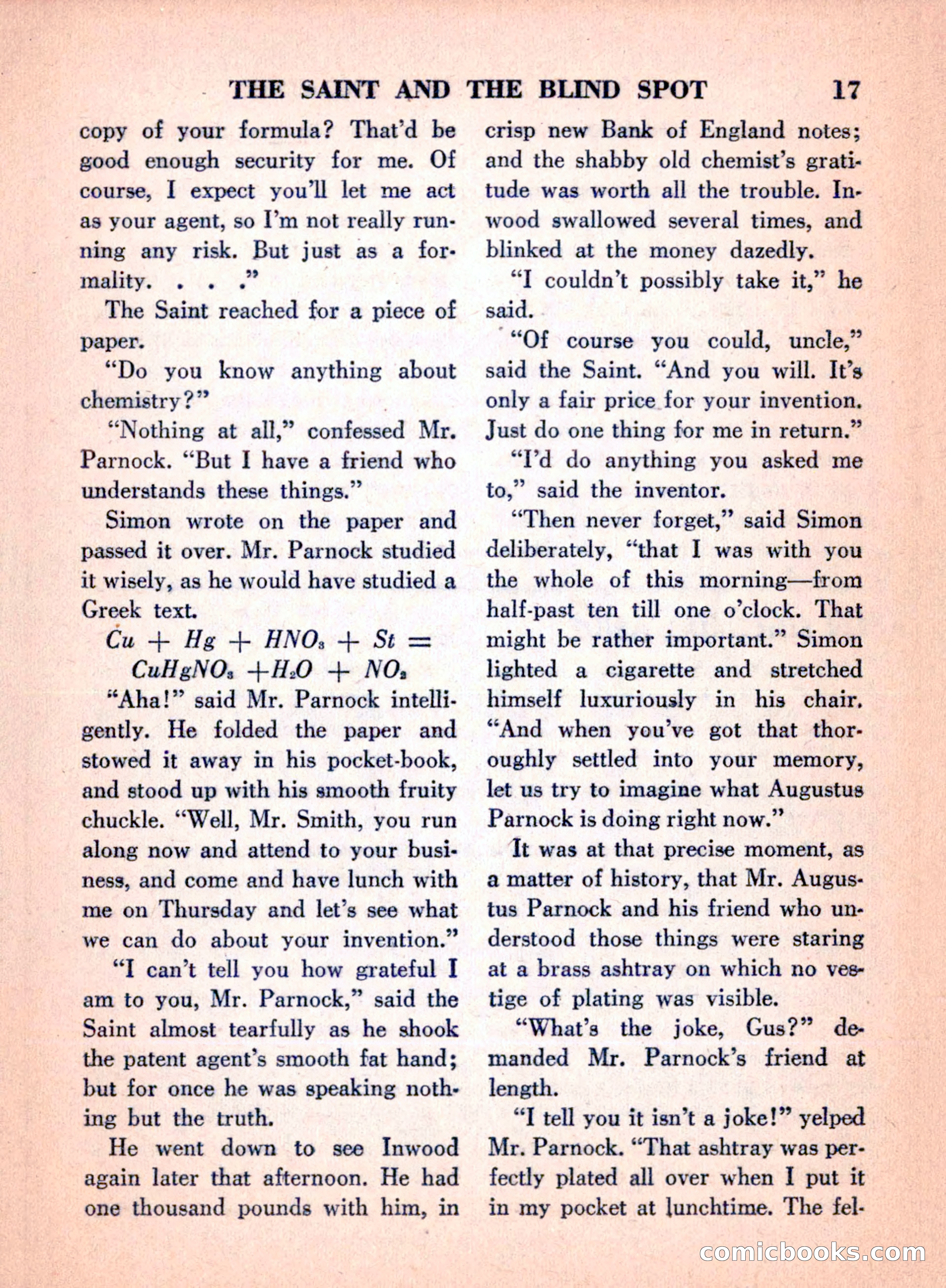 The Saint Mystery Magazine, April 1960 — page 19 of 132