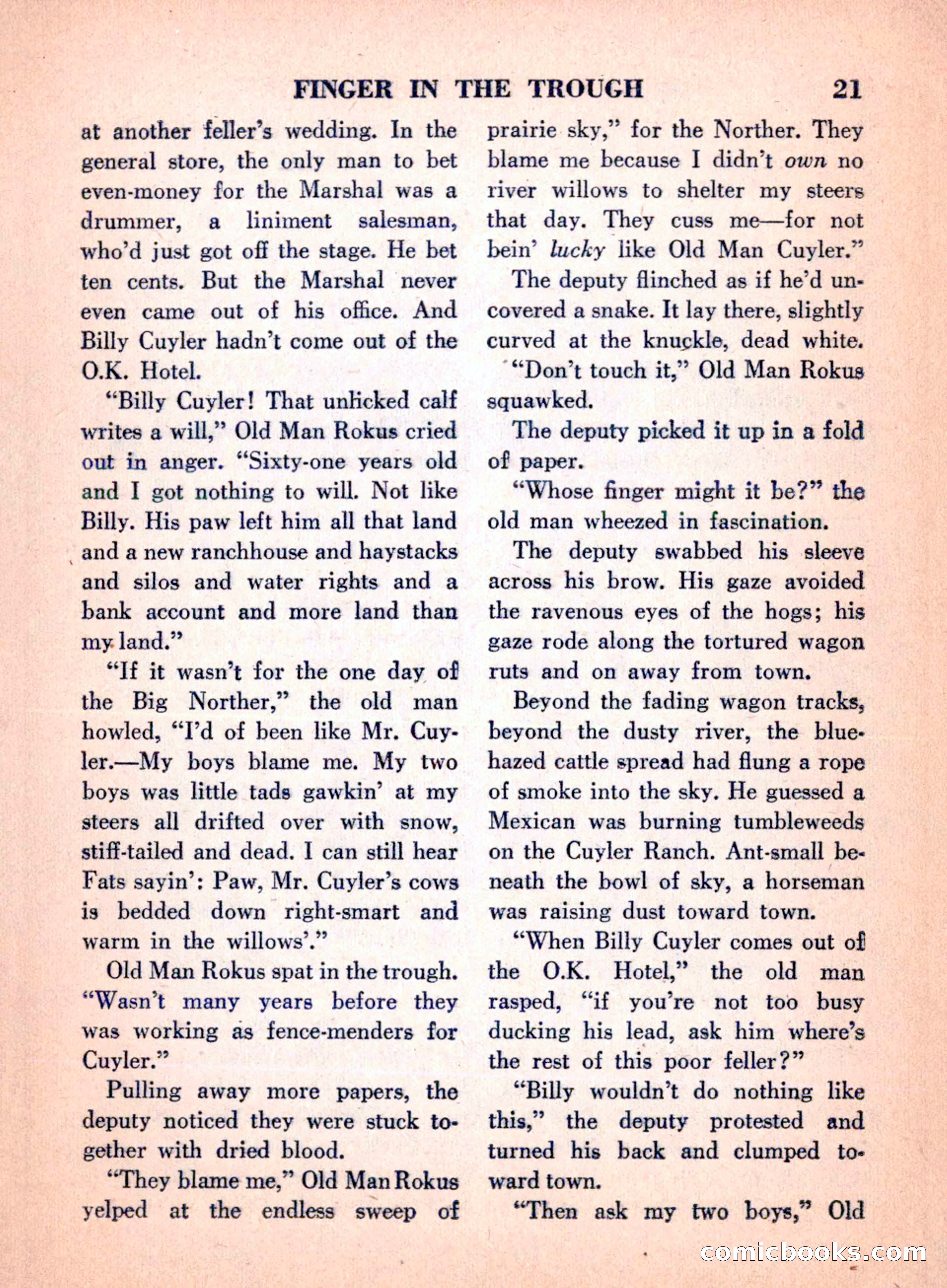 The Saint Mystery Magazine, April 1960 — page 23 of 132