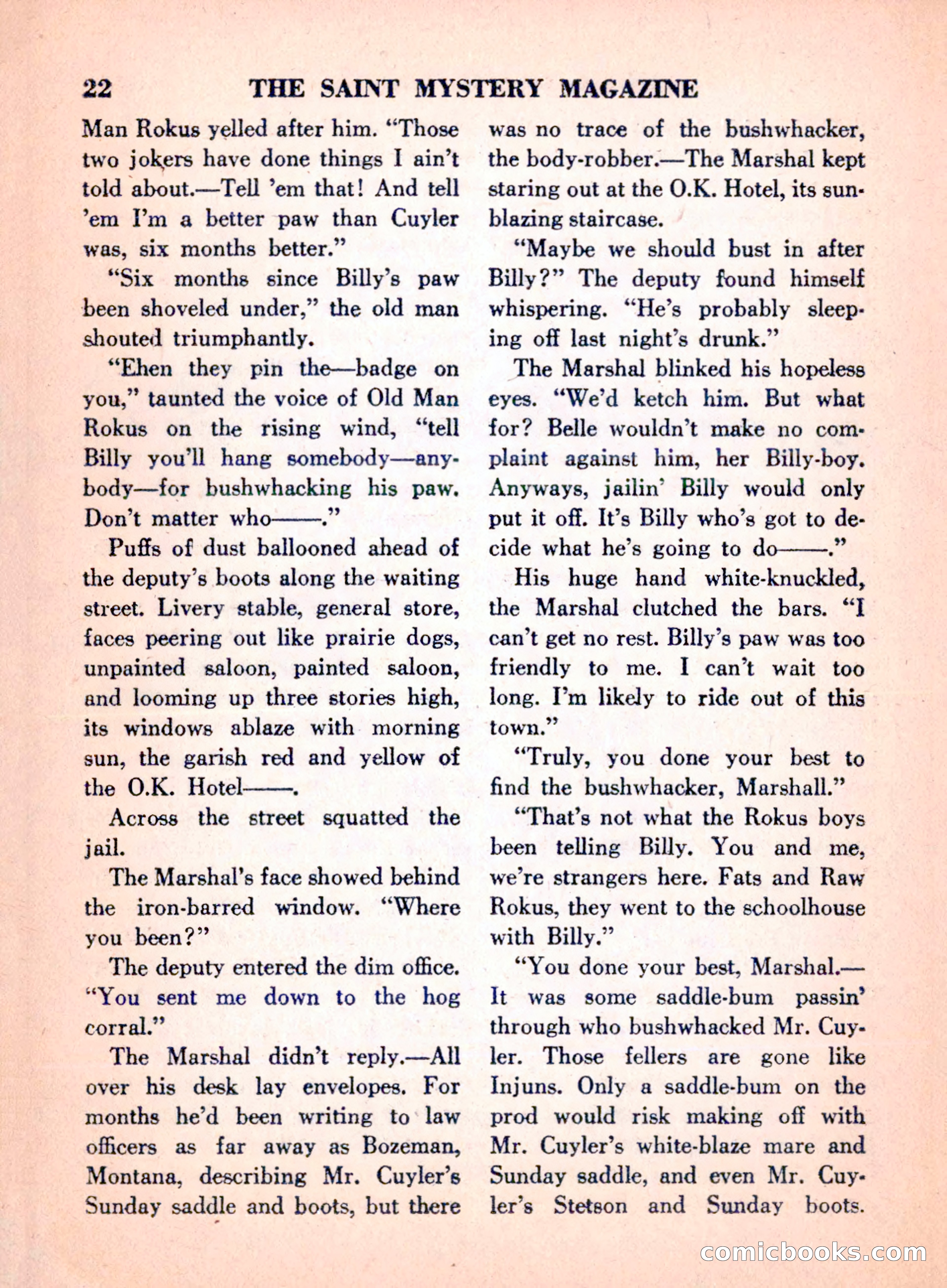 The Saint Mystery Magazine, April 1960 — page 24 of 132