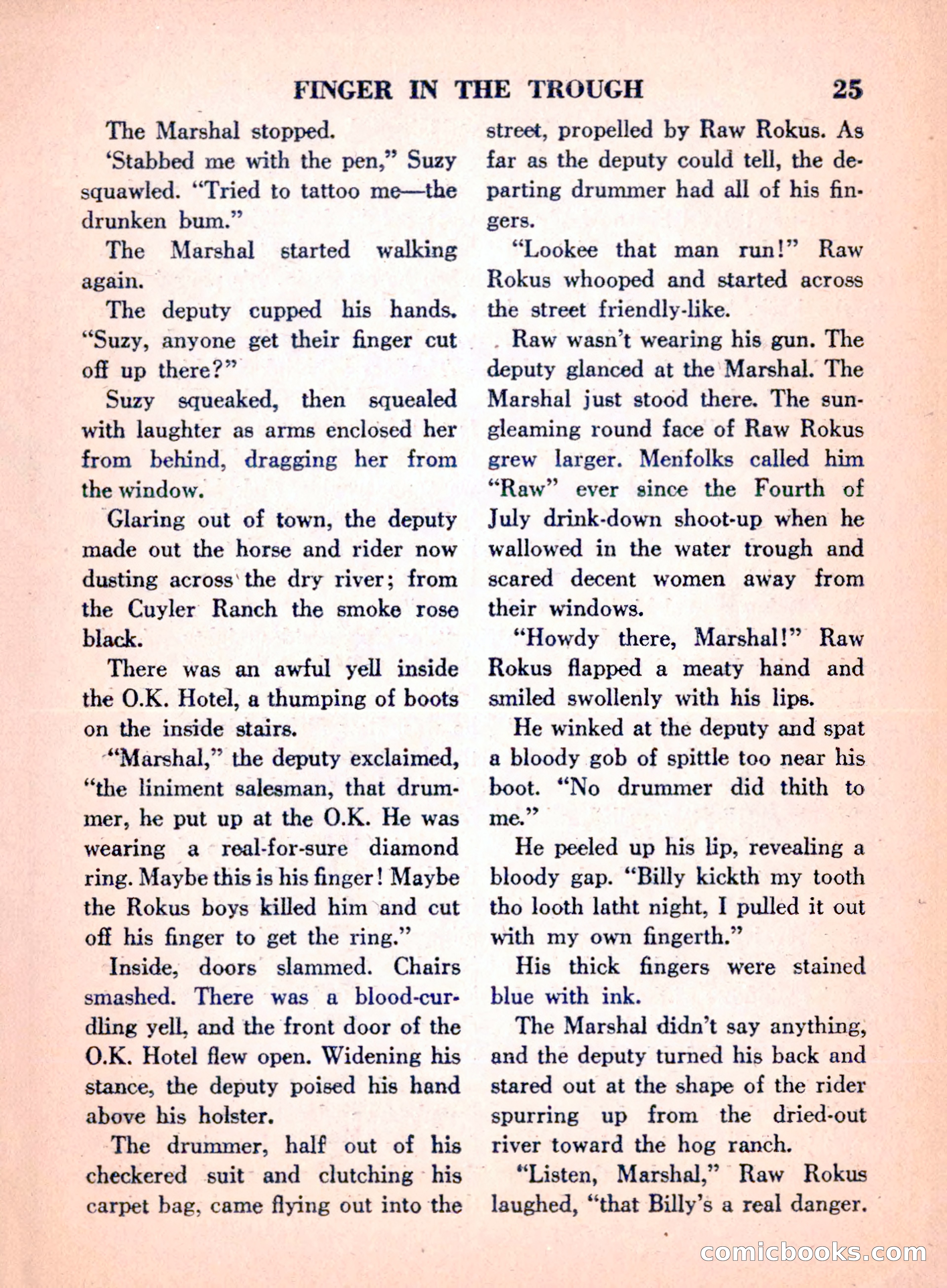 The Saint Mystery Magazine, April 1960 — page 27 of 132